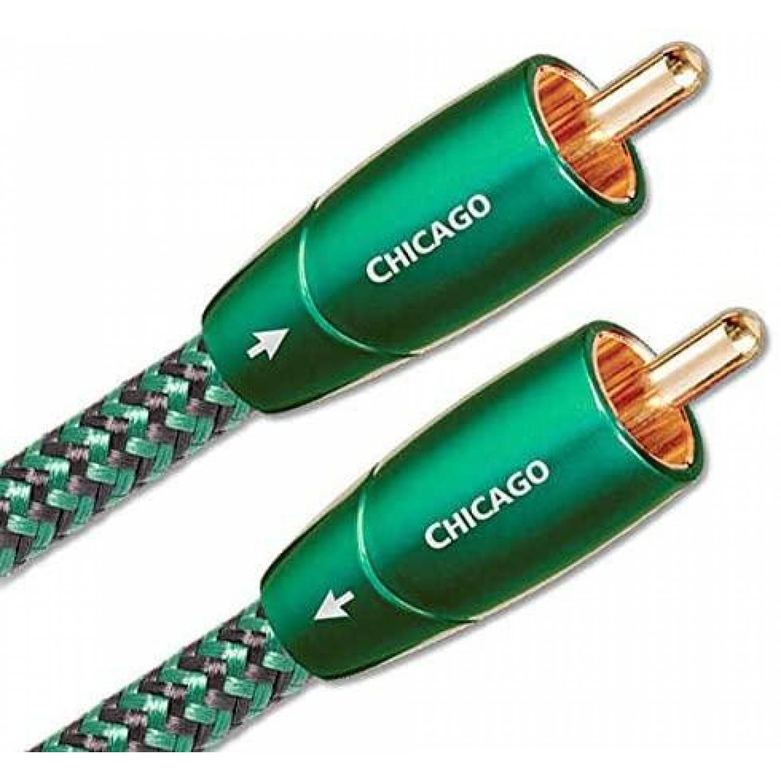 Cable de Audio RCA AudioQuest Chicago-RCA 2 Pzs Analogas