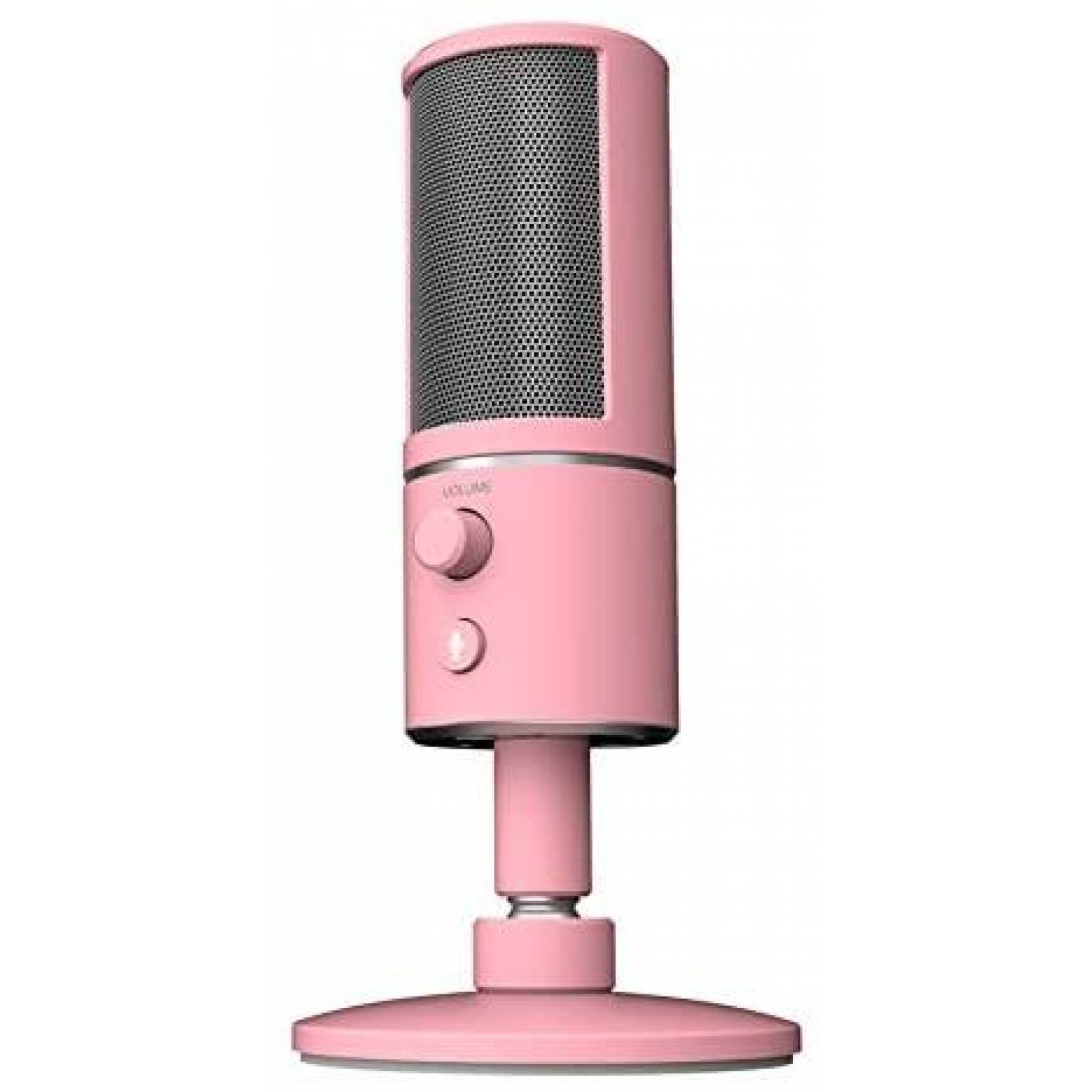 Microfono De Streaming Razer Seiren X Profesional -Rosa
