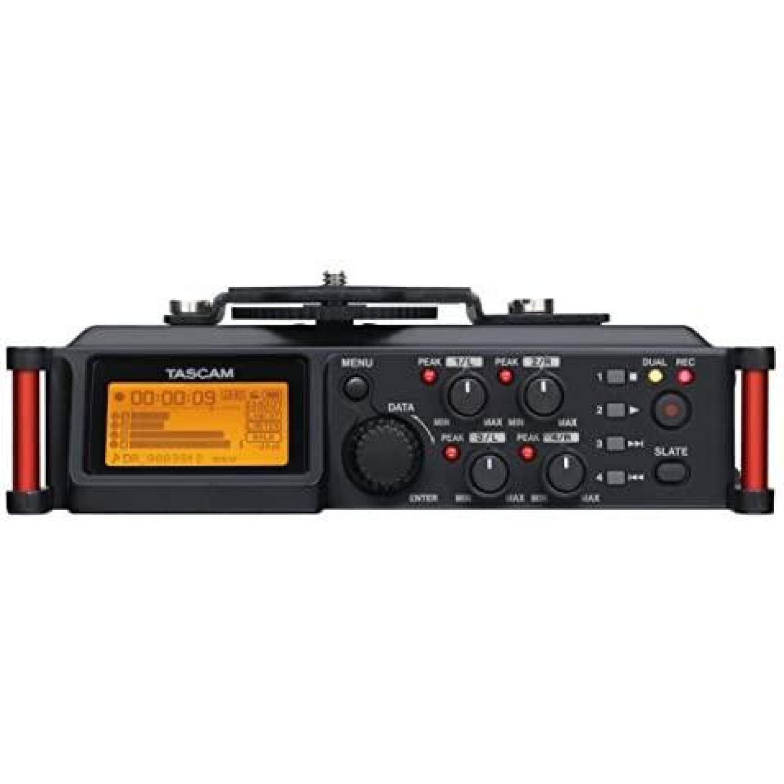 Grabadora Sonido Tascam DR-70D 4 Track para Camara DSLR -Neg
