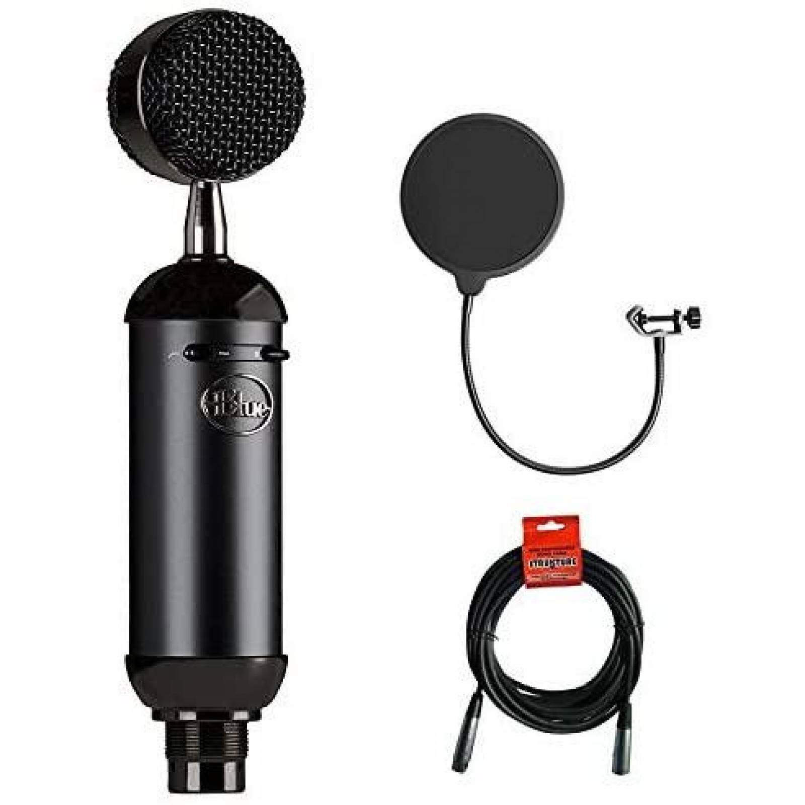 Microfono Condensador Blue Blackout Spark SL XLR -Negro