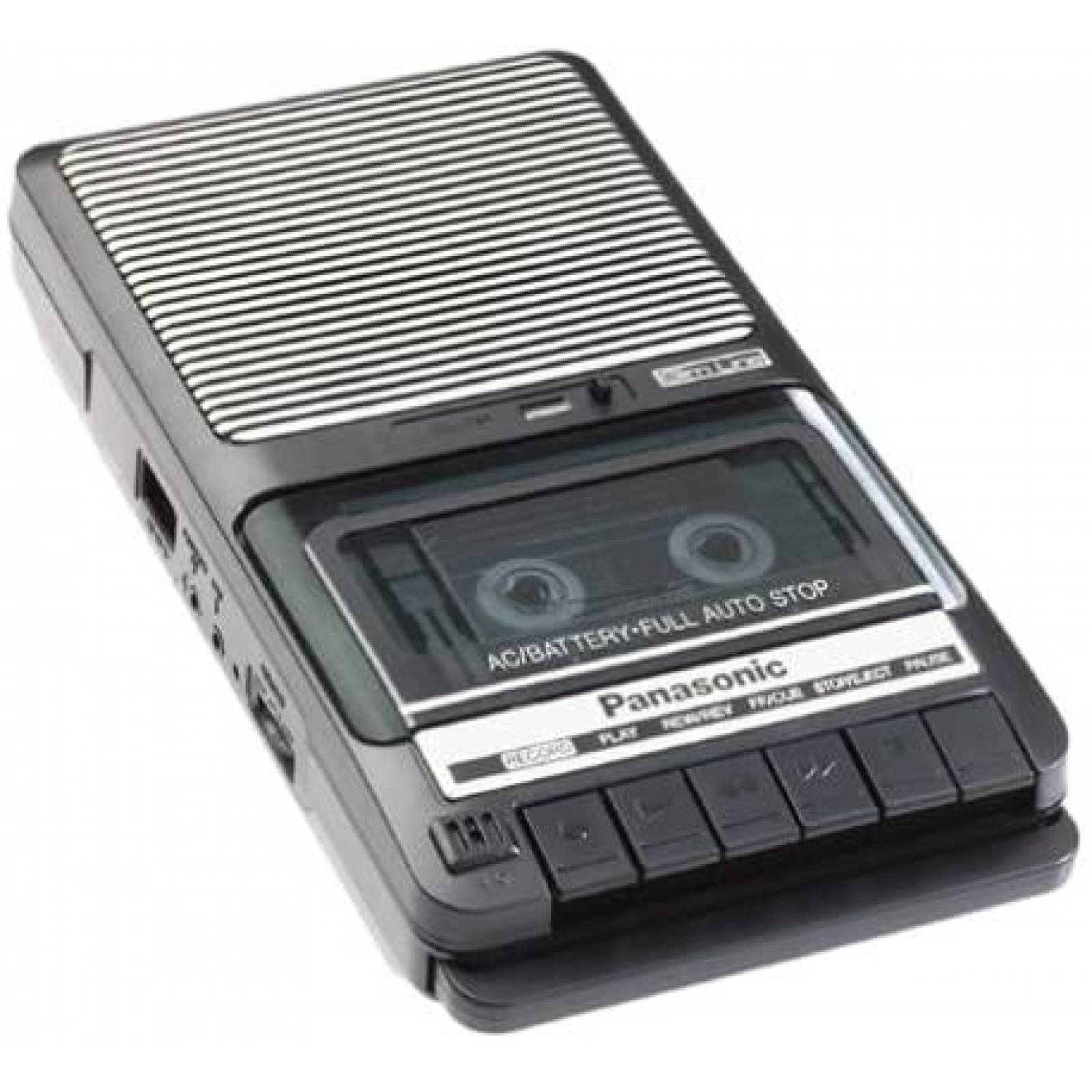 Grabador de Cassette Panasonic RQ2102 Baterias 4 C -Negro