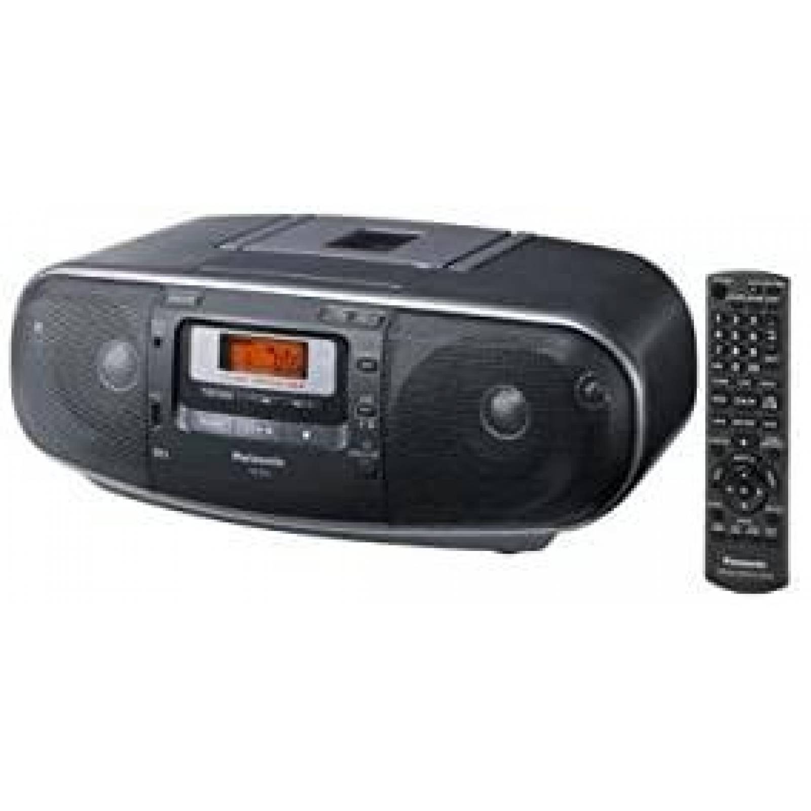 Boombox Panasonic RX-D55GC-K Radio estereo CD MP3 Grabadora