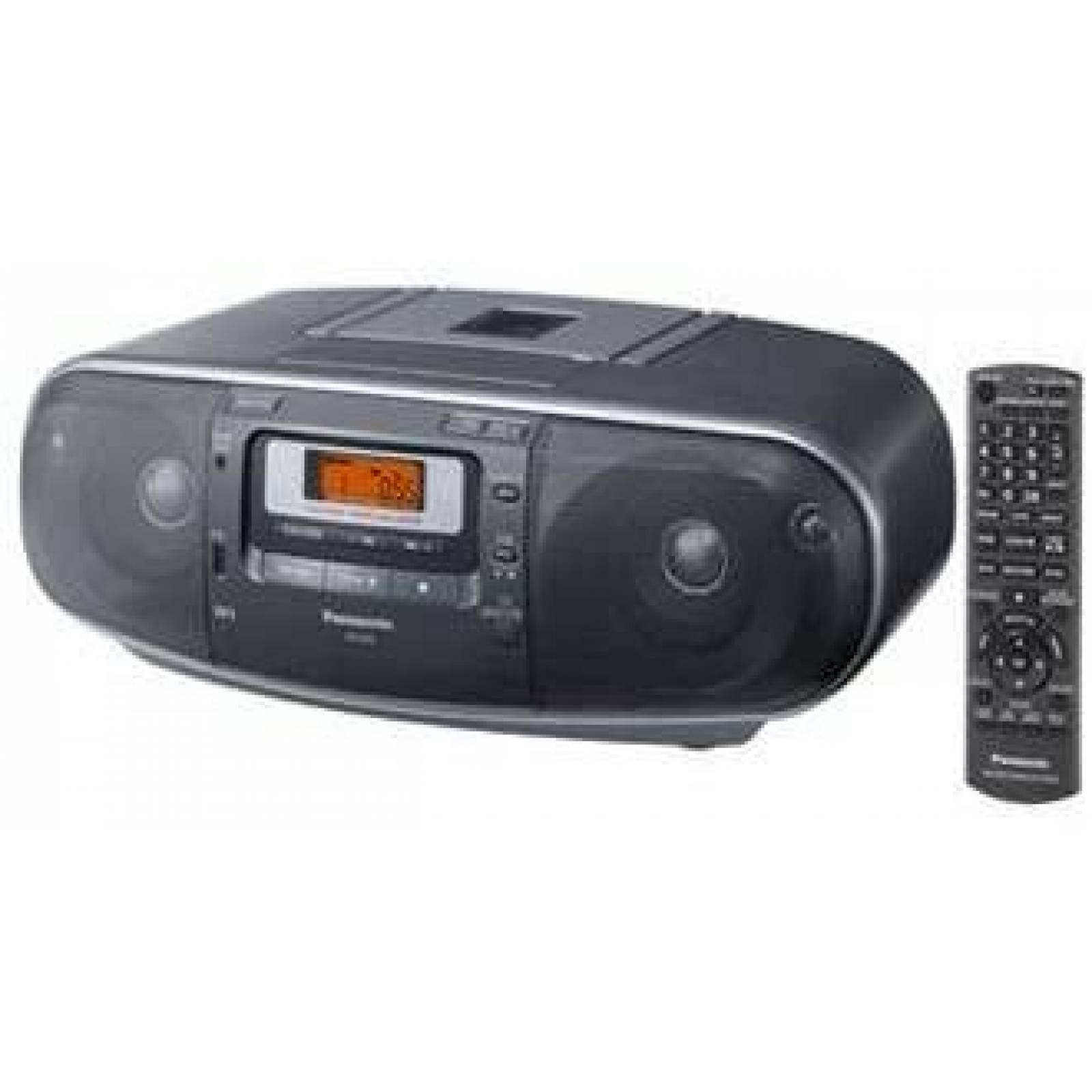Boombox Panasonic RX-D55GC-K Radio estereo CD MP3 Grabadora
