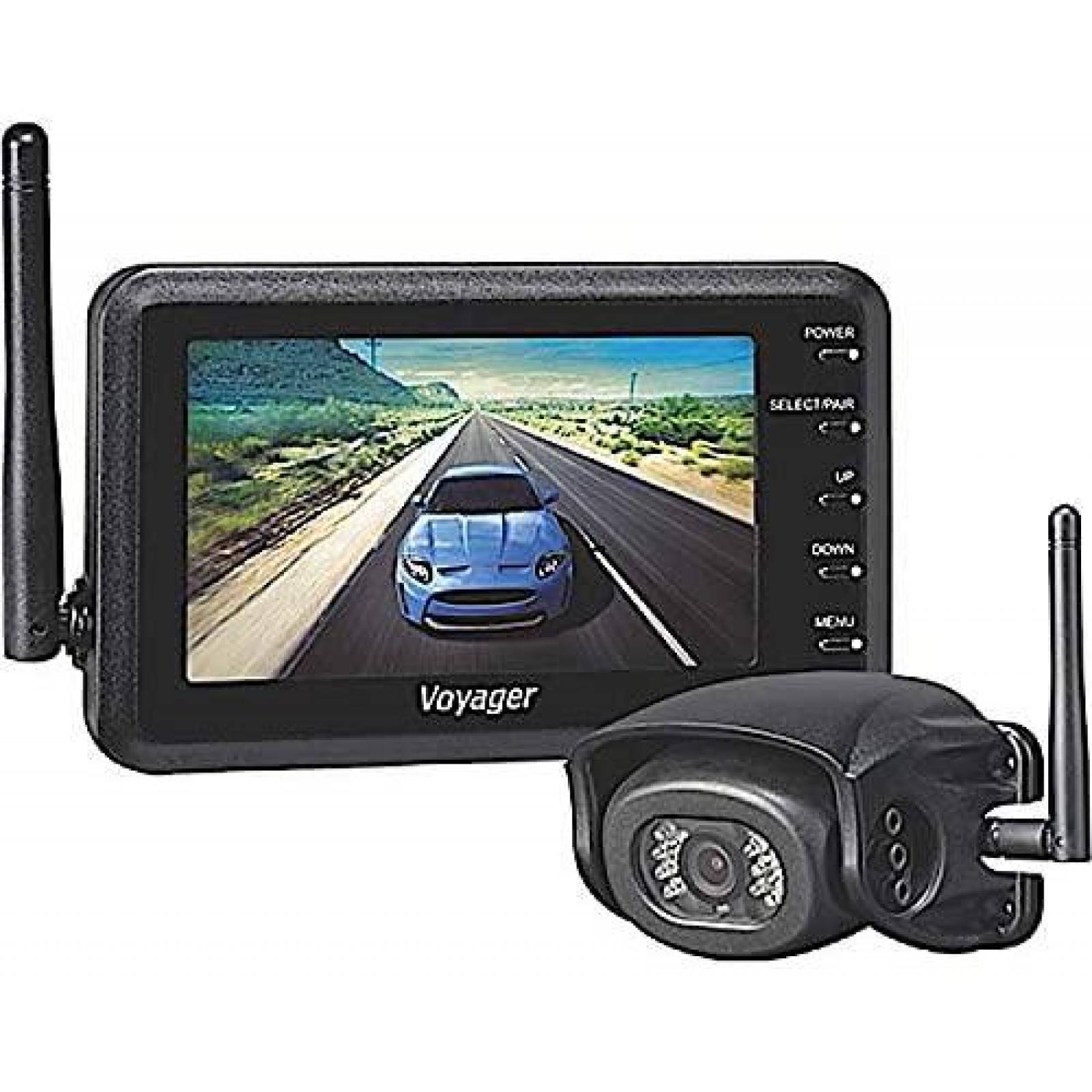 Camara Retrovisora Jensen Inalambrica de Alto Rendimiento