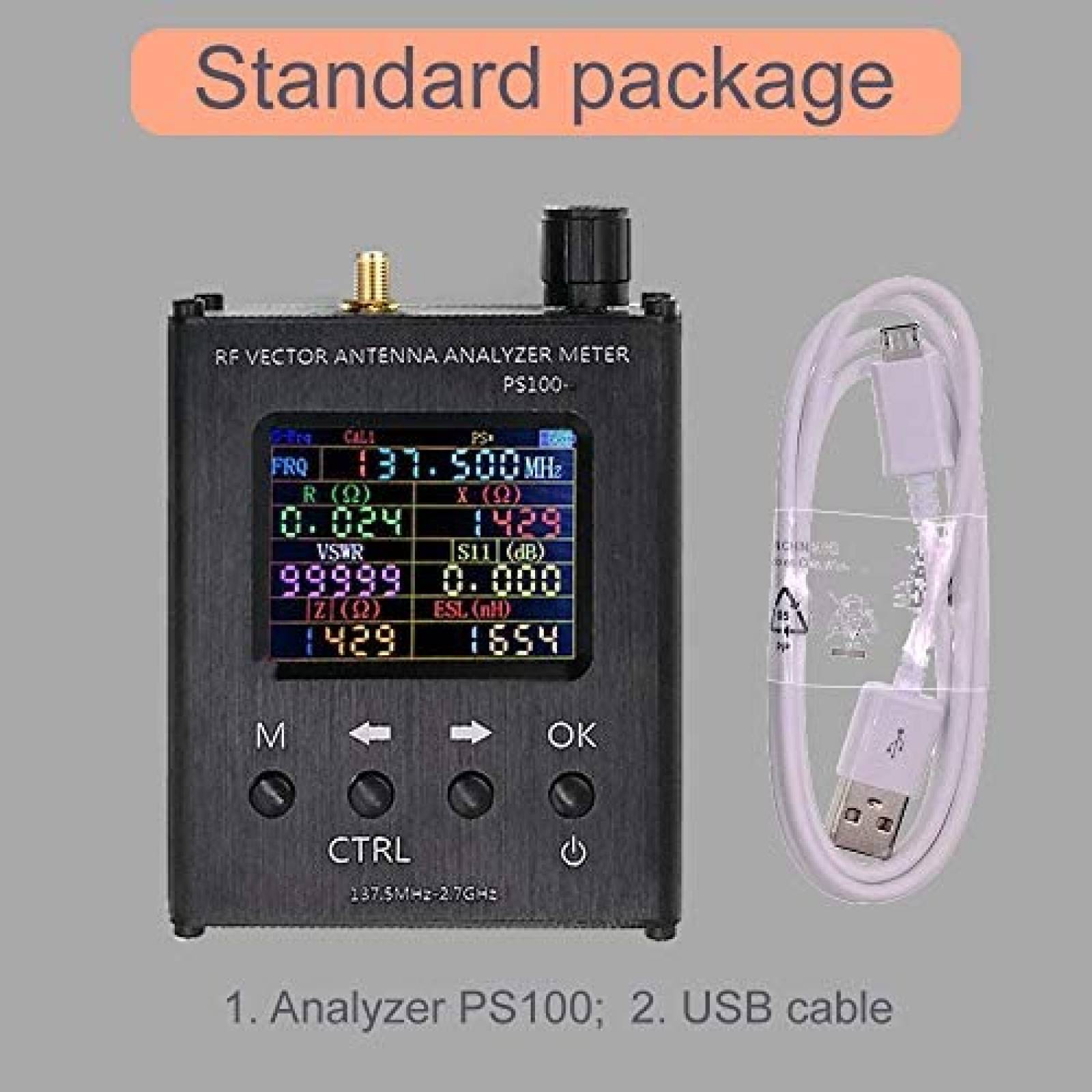 Analizador Yi Zhan Tong Medidor de Antena 6.1"x3.7"x3.2"