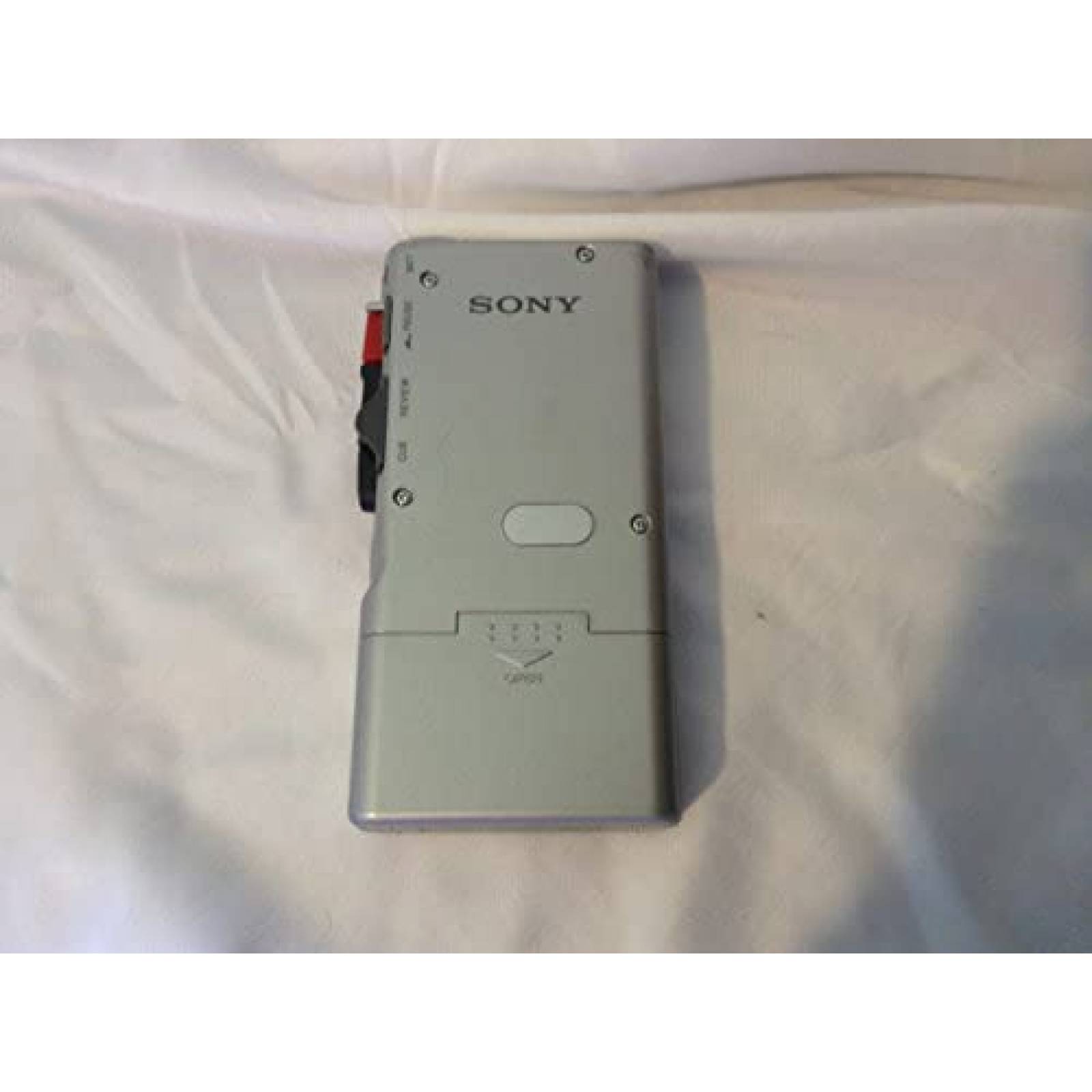 Grabadora De Microcassette Sony M-447 Baterias 2 AA -Gris