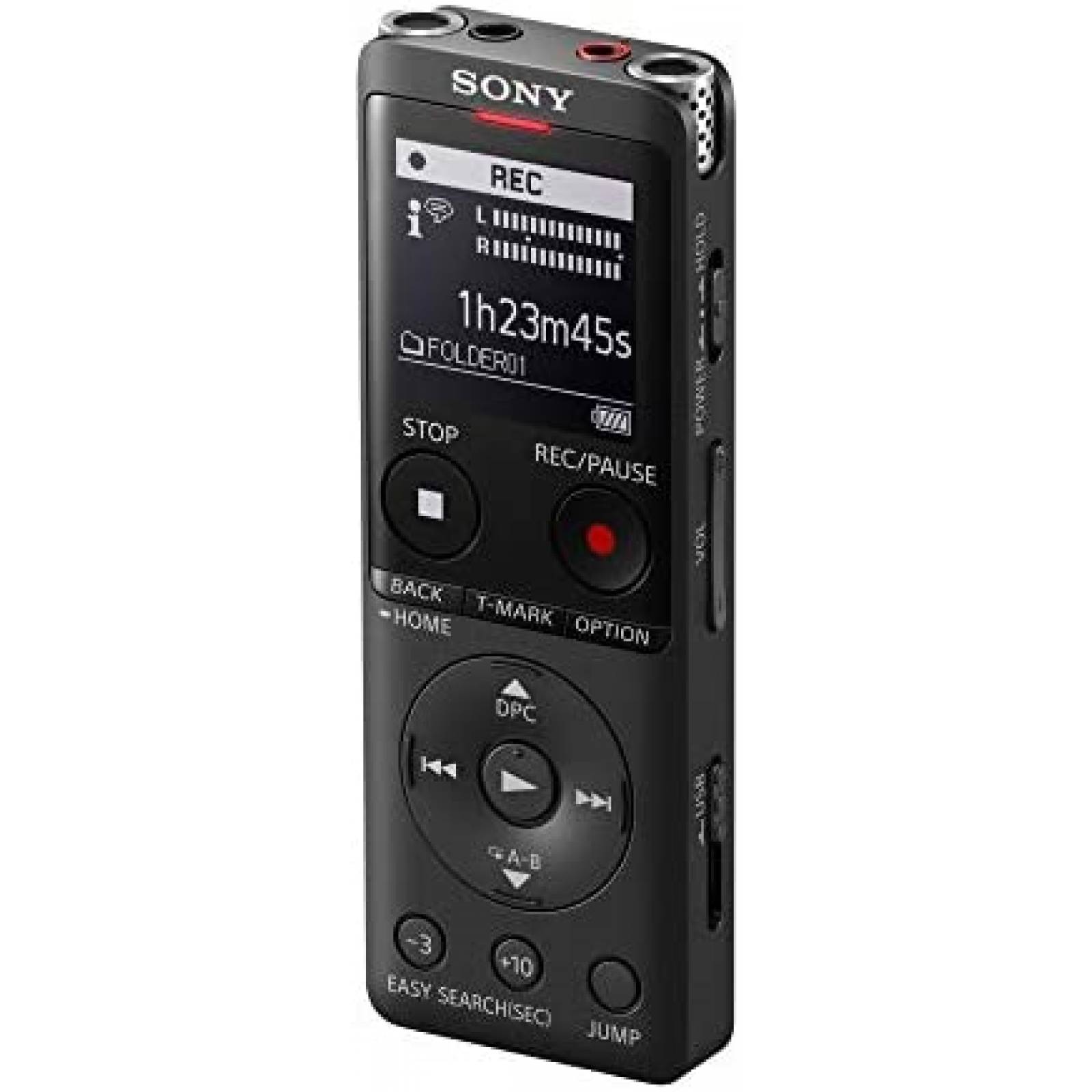 Grabadora de Voz Sony ICD-UX570 Digital+Accesorios -Negro
