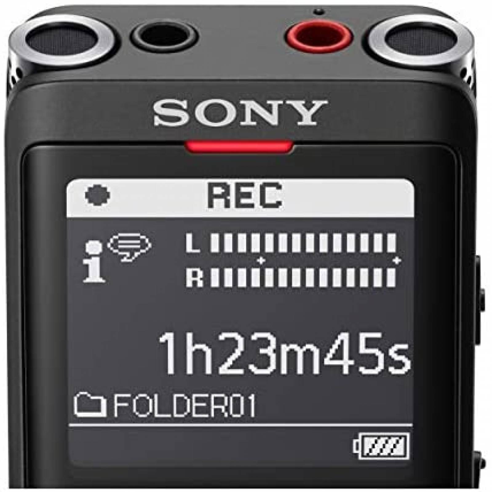 Grabadora de Voz Sony ICD-UX570 Digital+Accesorios -Negro