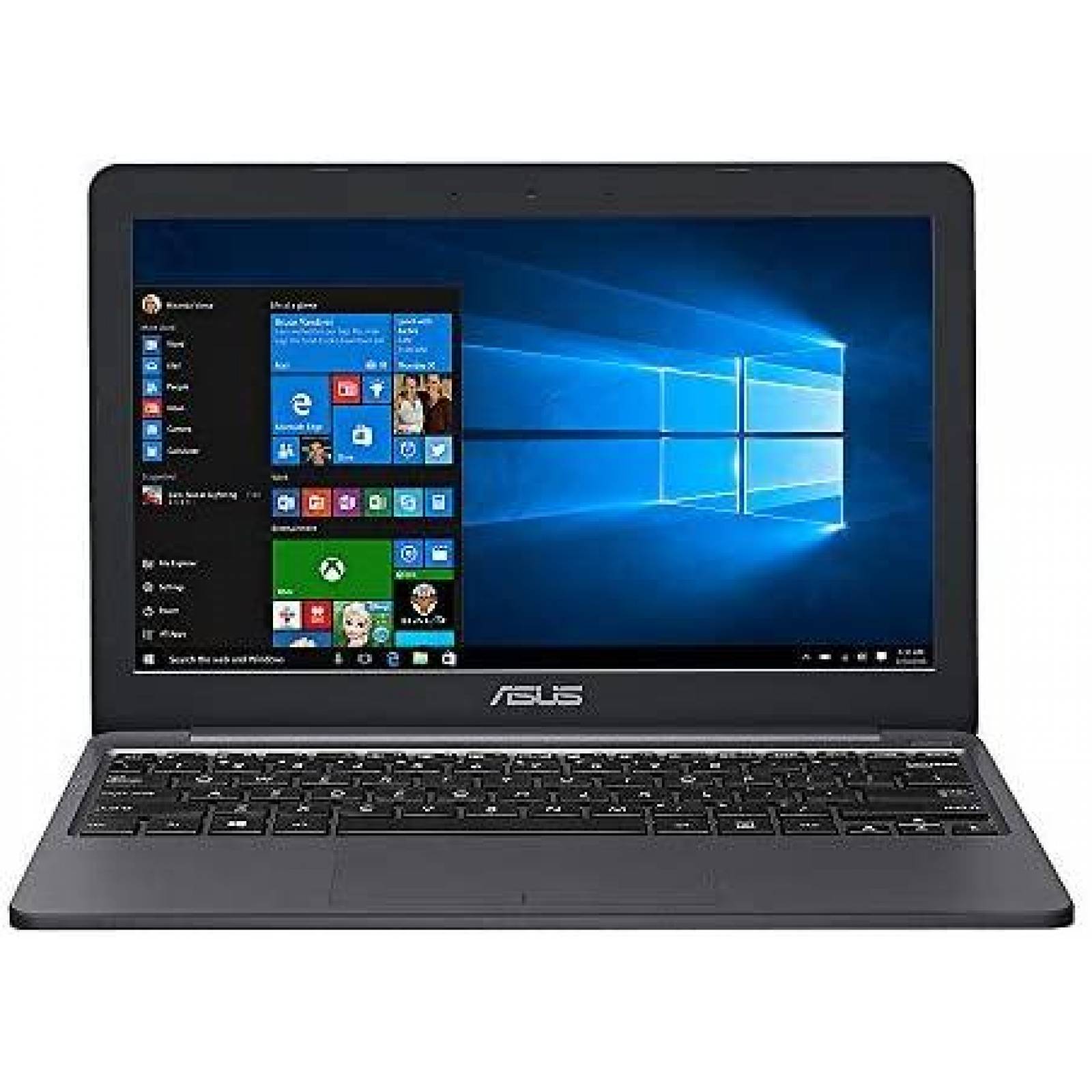 Laptop ASUS VivoBook E12 11.6" Celeron N3060 4GB 64GB -Negro