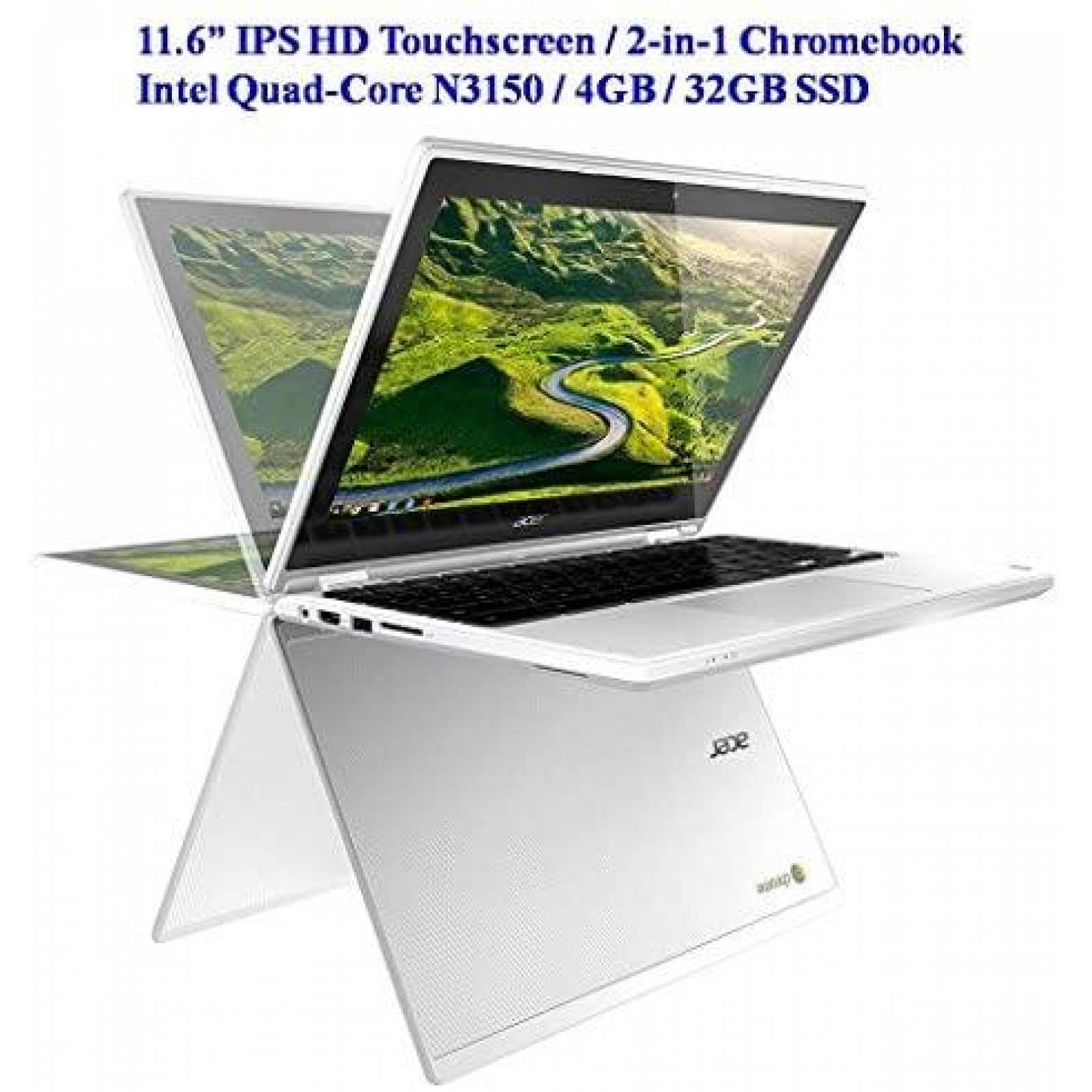 Laptop Acer Chromebook R11 11" 4 GB 32 GB Bluetooth -Blanco