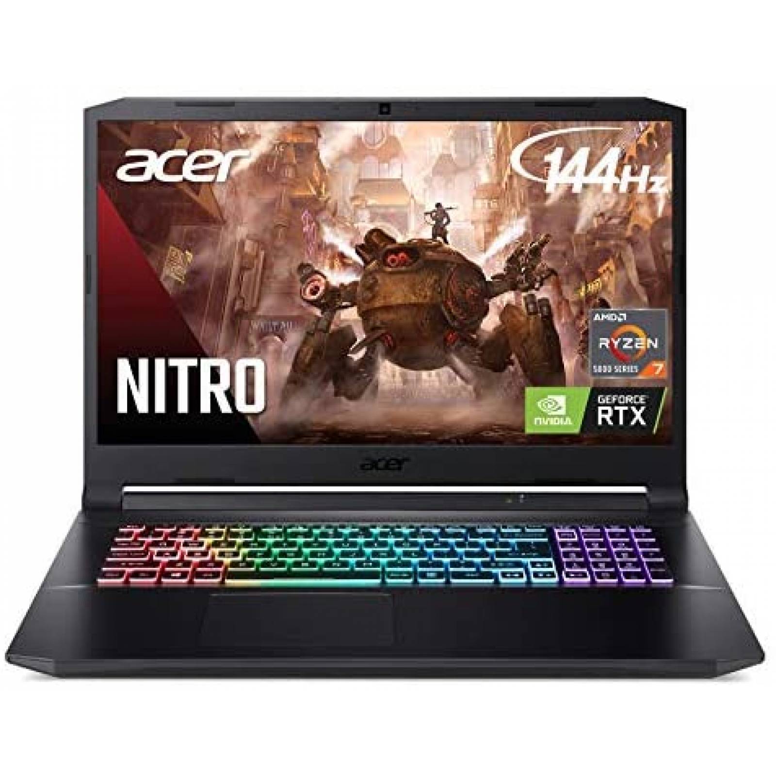 Laptop Gamer Acer Nitro 5 17.3 Ryzen 7 16GB 1TB RTX 3060