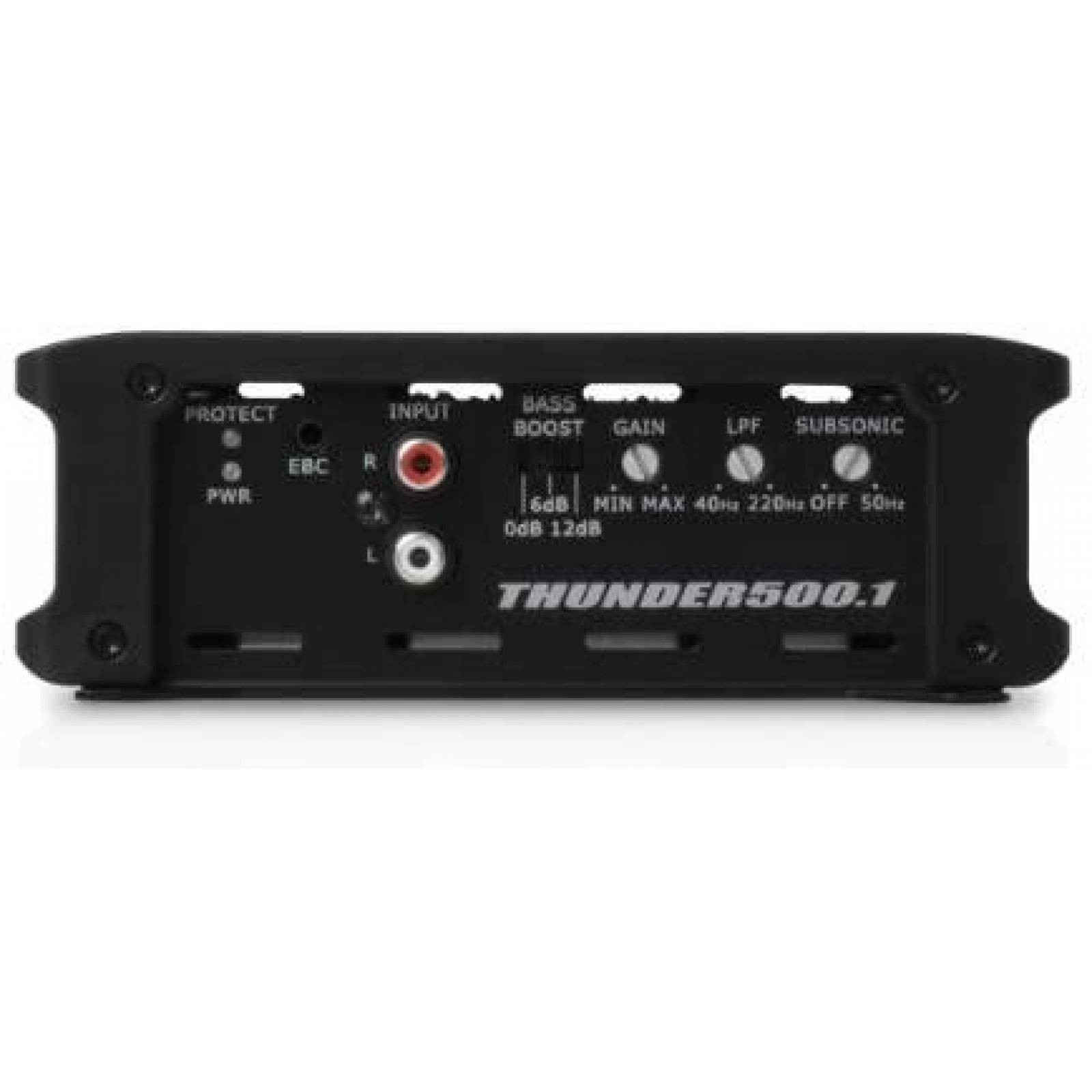 Amplificador MTX 400 Watts de 4 Canales 14.43x7.5x4" -Negro