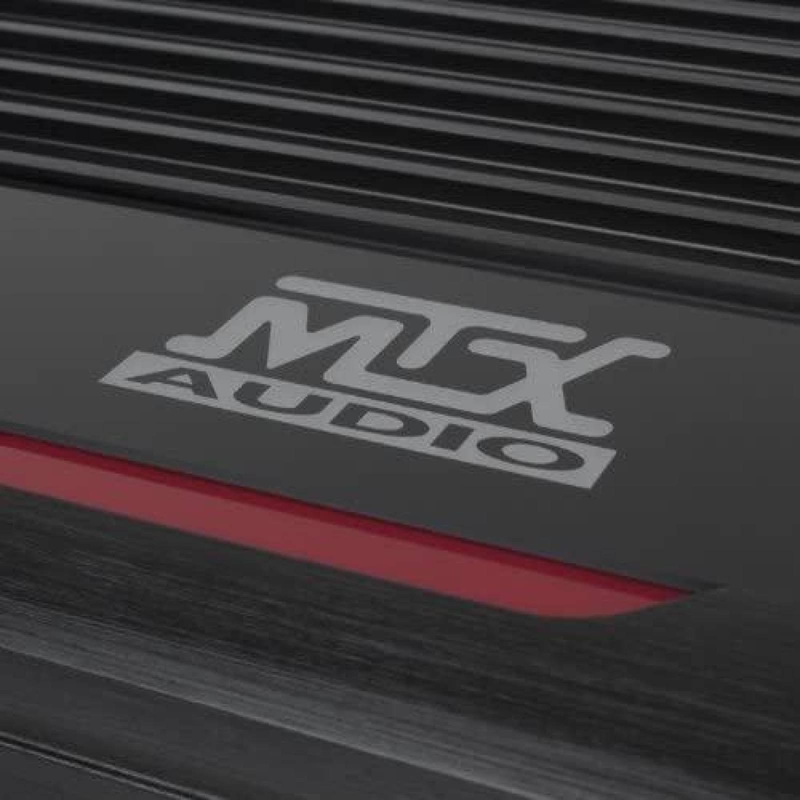 Amplificador MTX 400 Watts de 4 Canales 14.43x7.5x4" -Negro