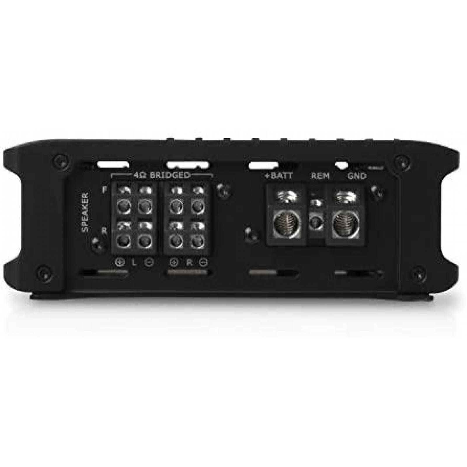 Amplificador MTX 400 Watts de 4 Canales 14.43x7.5x4" -Negro