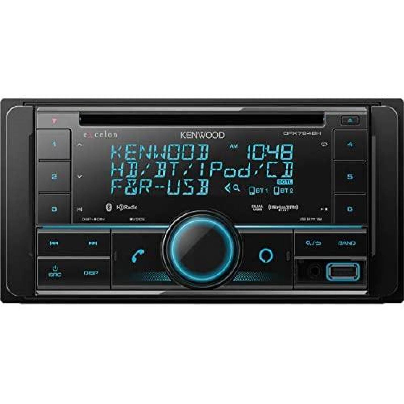 Estereo Para Auto Kenwood Excelon Compatible Alexa -Negro