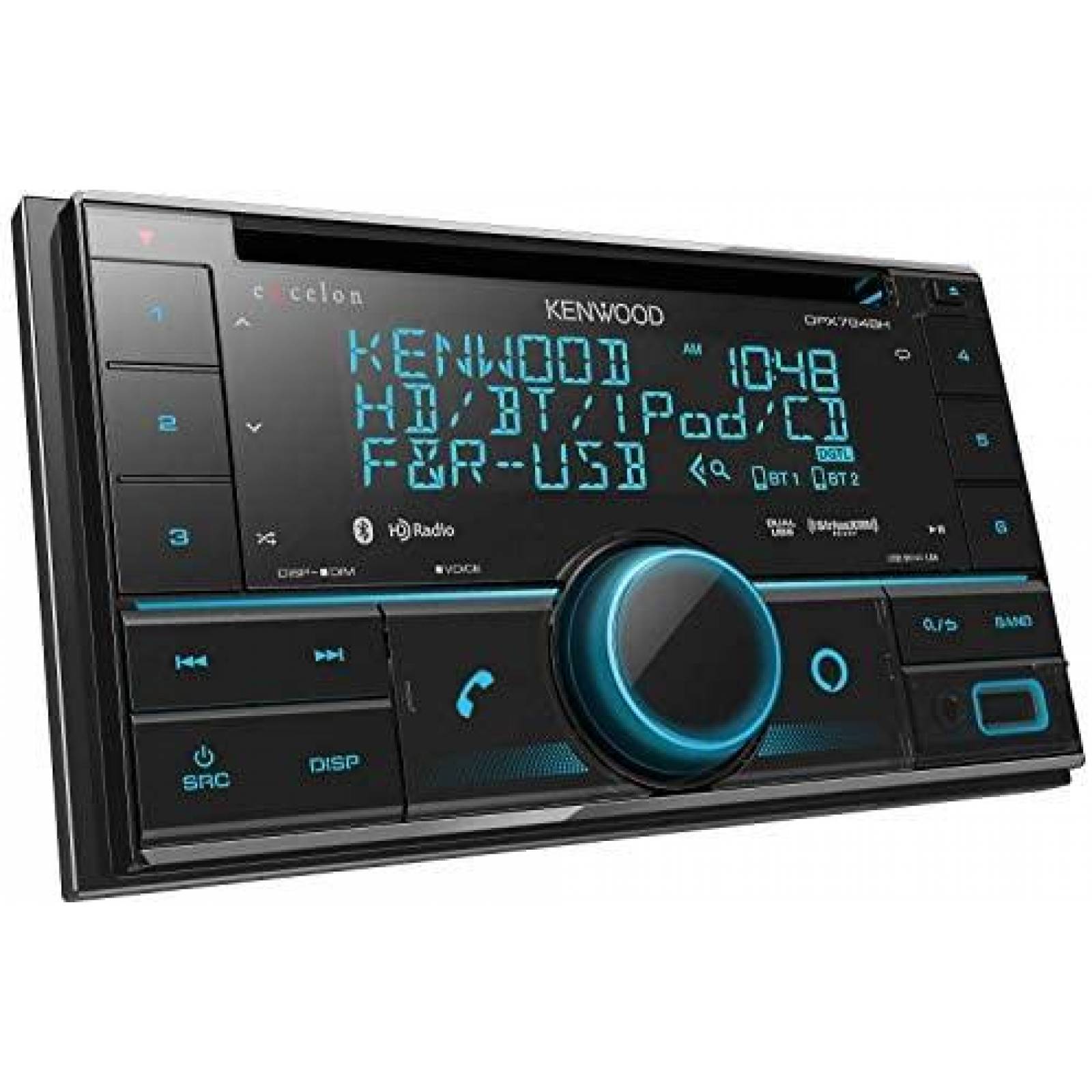 Estereo Para Auto Kenwood Excelon Compatible Alexa -Negro