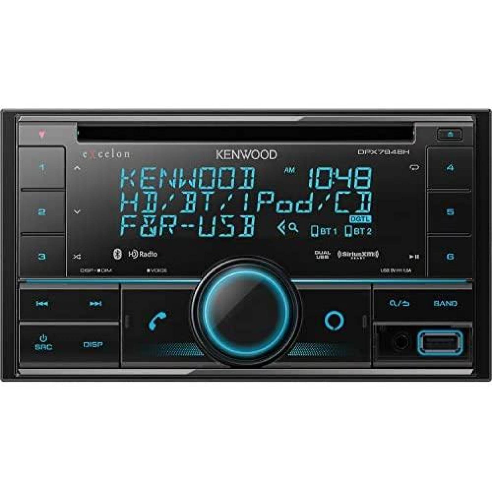 Estereo Para Auto Kenwood Excelon Compatible Alexa -Negro