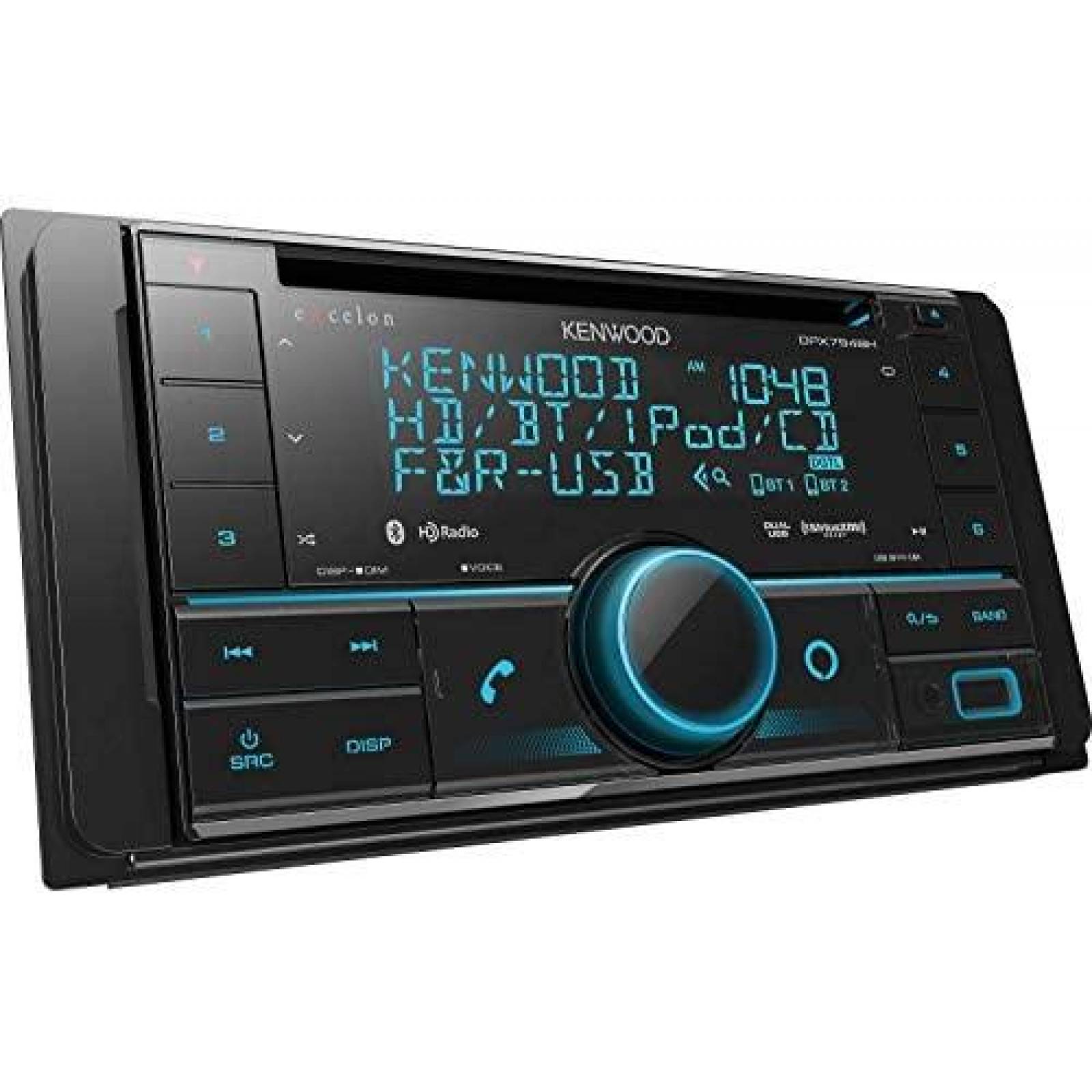 Estereo Para Auto Kenwood Excelon Compatible Alexa -Negro