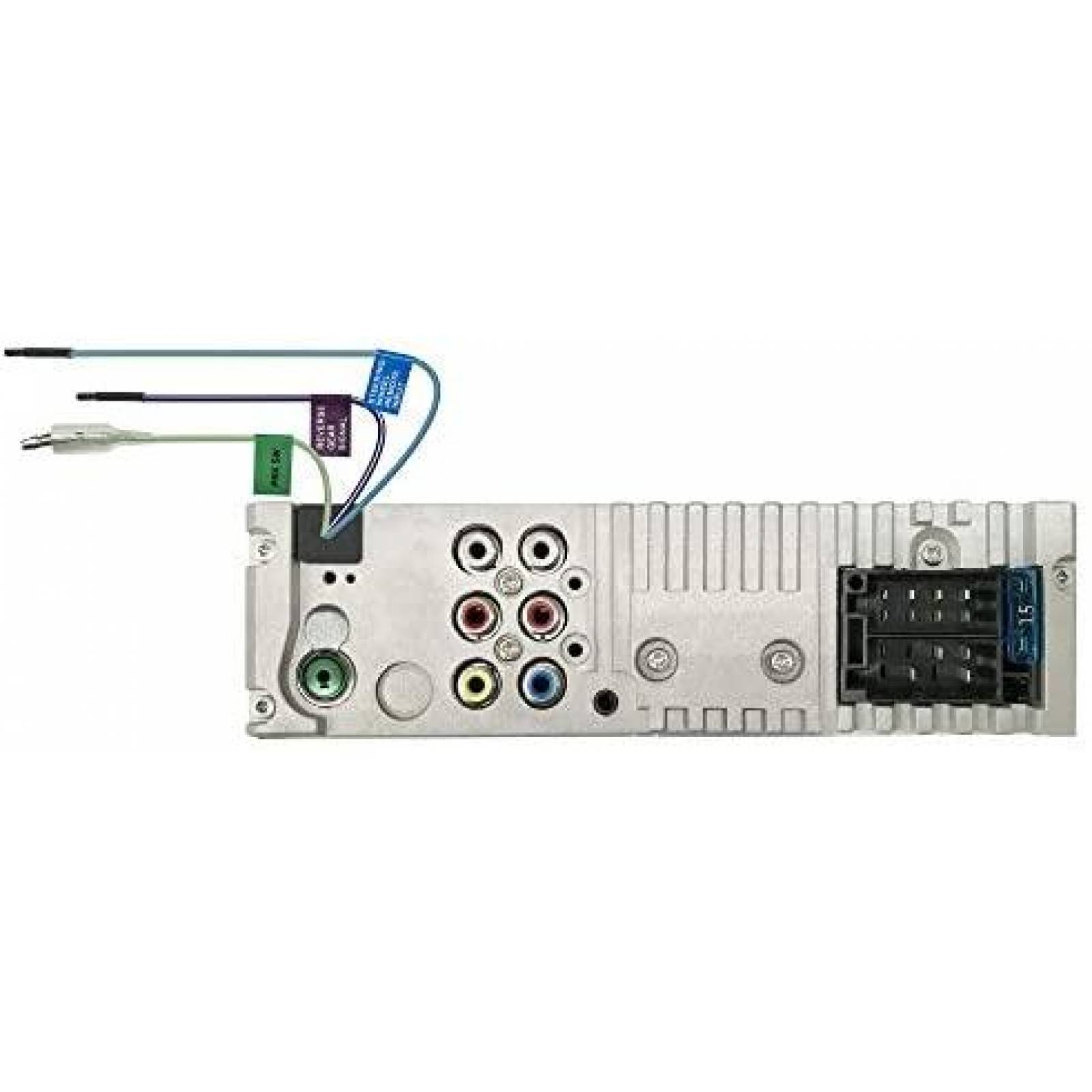 Estereo JVC KD-X560BT Bluetooth carro 45v 454gr -Negro