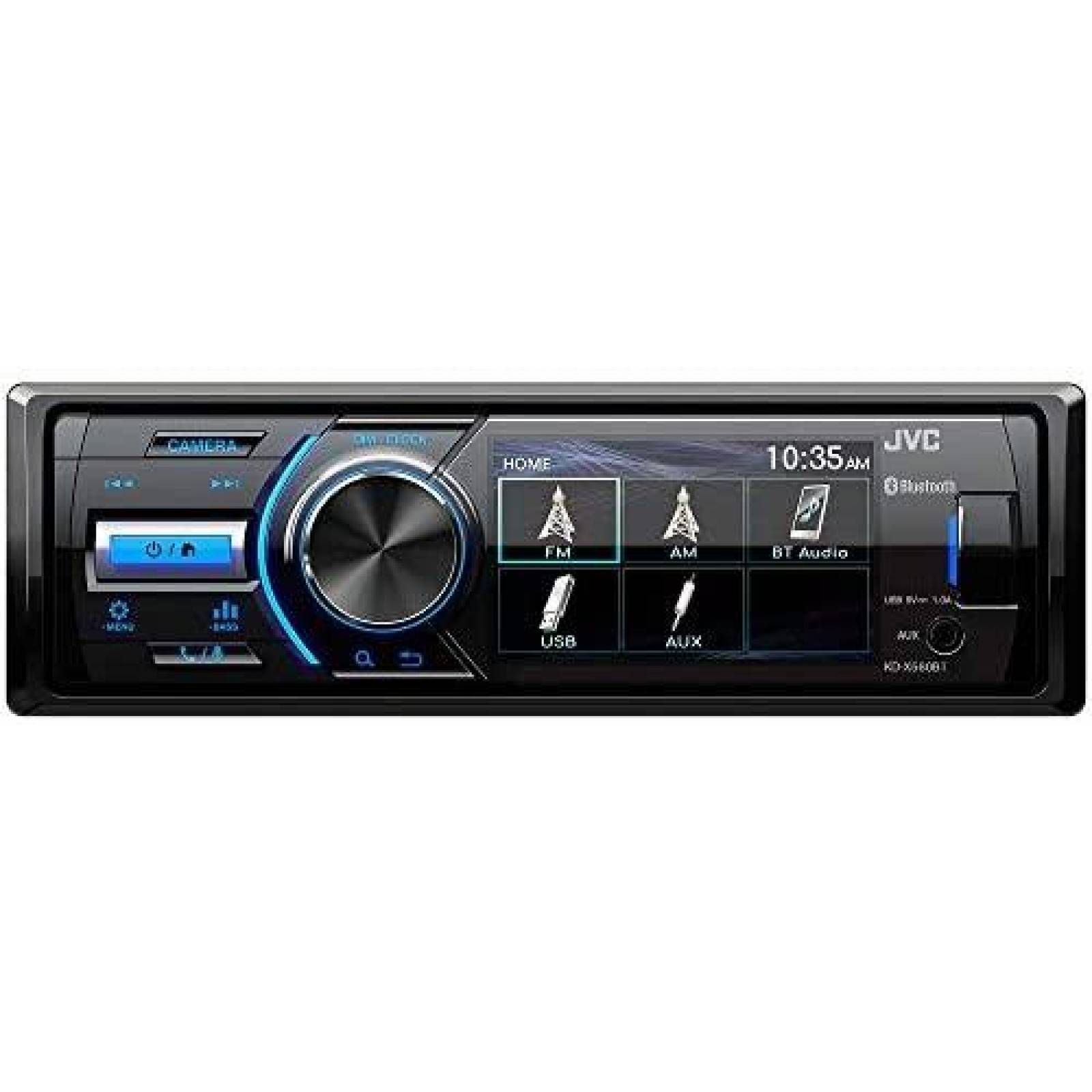 Estereo JVC KD-X560BT Bluetooth carro 45v 454gr -Negro