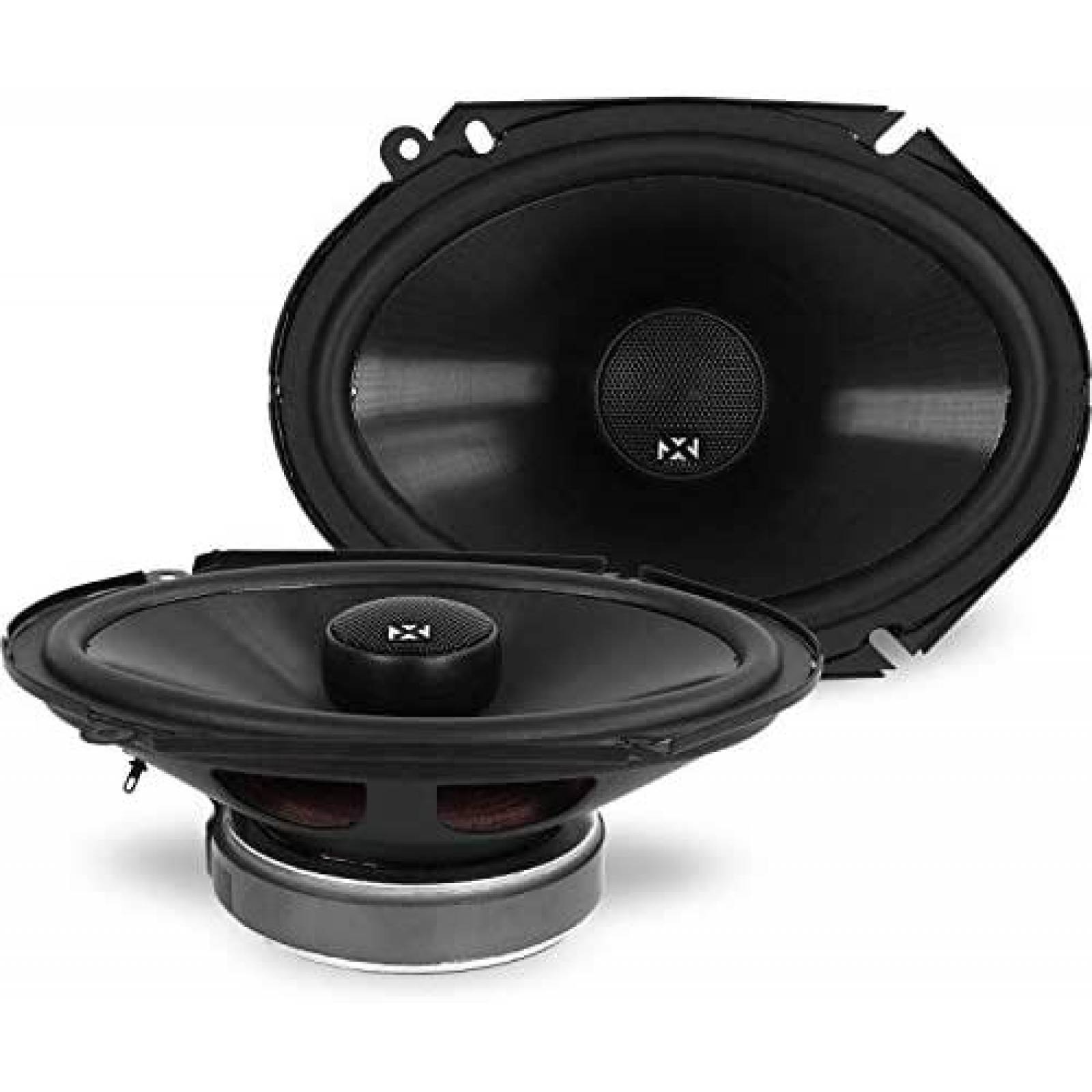 Bocinas NVX VSP68 V-Series 6 x 8'' Adaptador Incluido -Negro