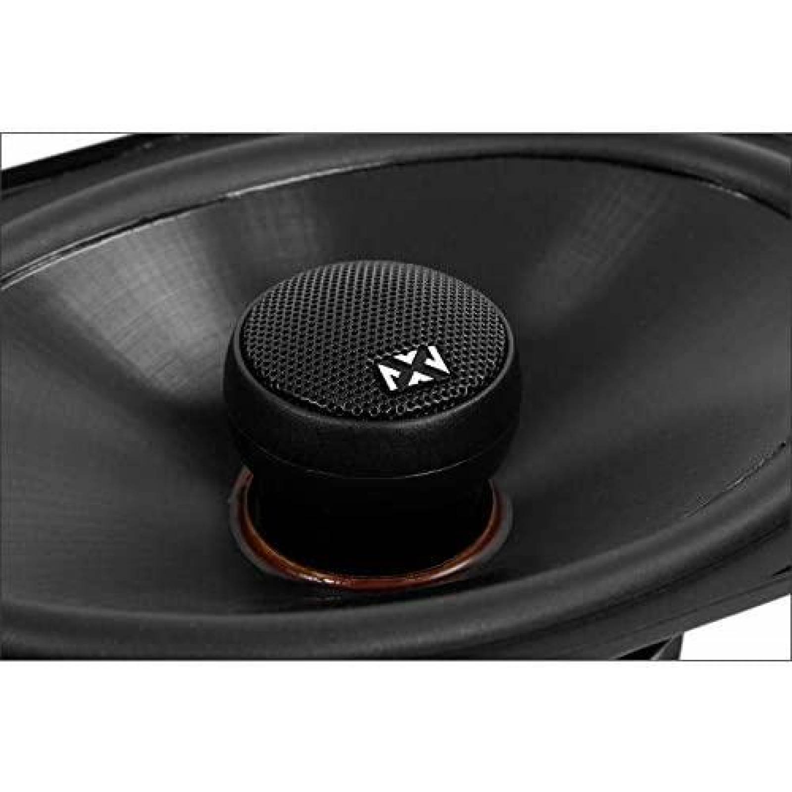 Bocinas NVX VSP68 V-Series 6 x 8'' Adaptador Incluido -Negro