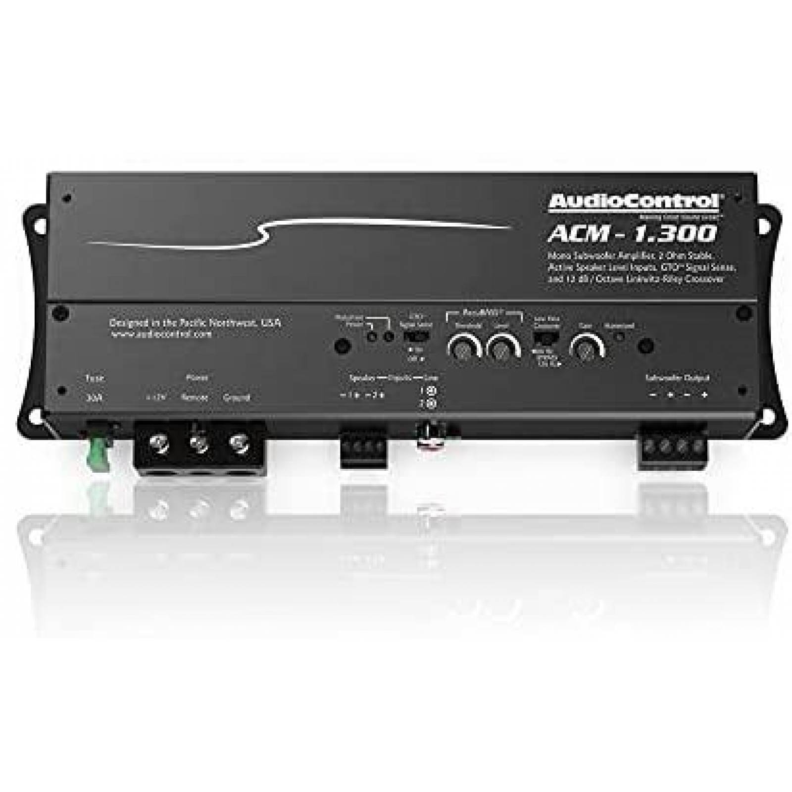 Micro Amplificador AudioControl ACM-1.300 300W -Negro