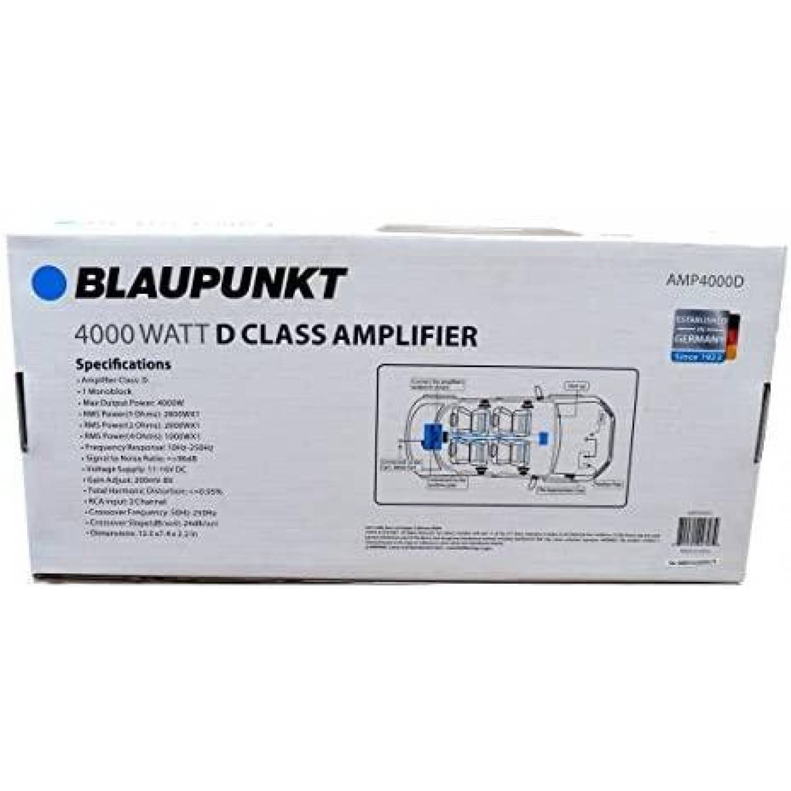 Amplificador de Audio para Carro Blaupunkt AMP4000D 4000W