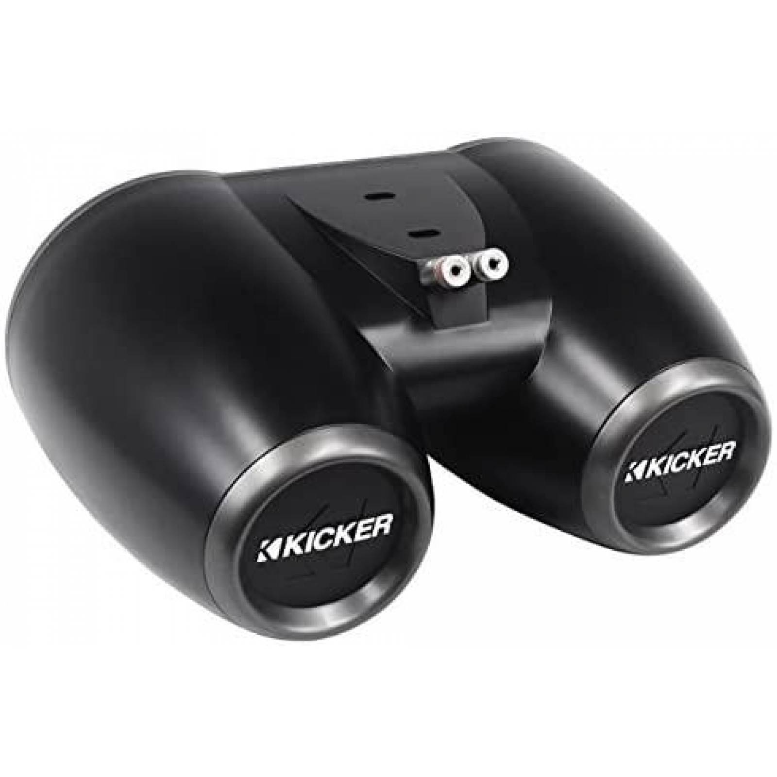 4 Bocinas Marinas KICKER OEM 2 Ohm 150 Watts 6.5" -Negro
