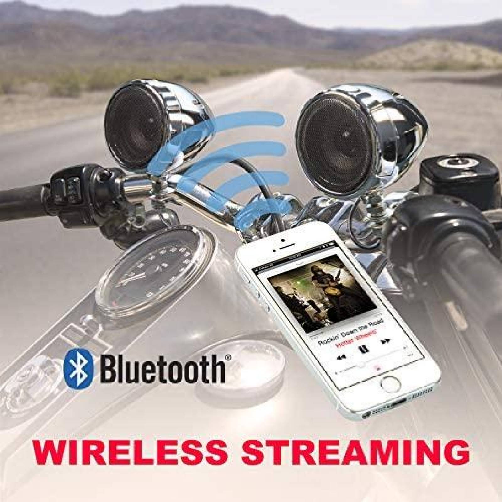 Bocinas Coaxiales BOSS Audio Systems MC420B para Moto -Negro