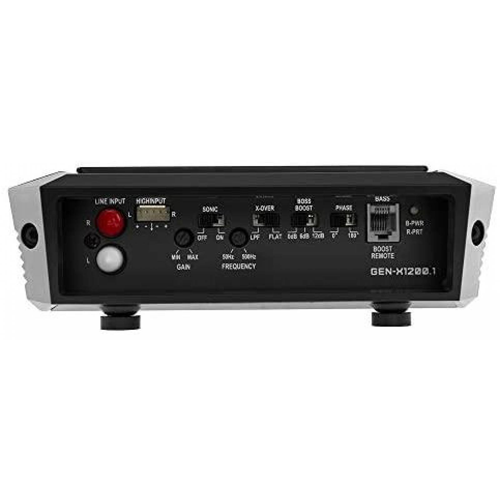 Amplificador DS18 GEN-X1200.1 1200 Watts -Negro