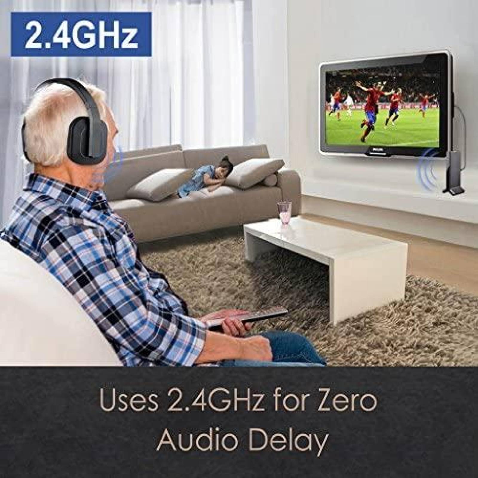 Audifonos para Smart TV Avantree HT280 2.4G -Negro