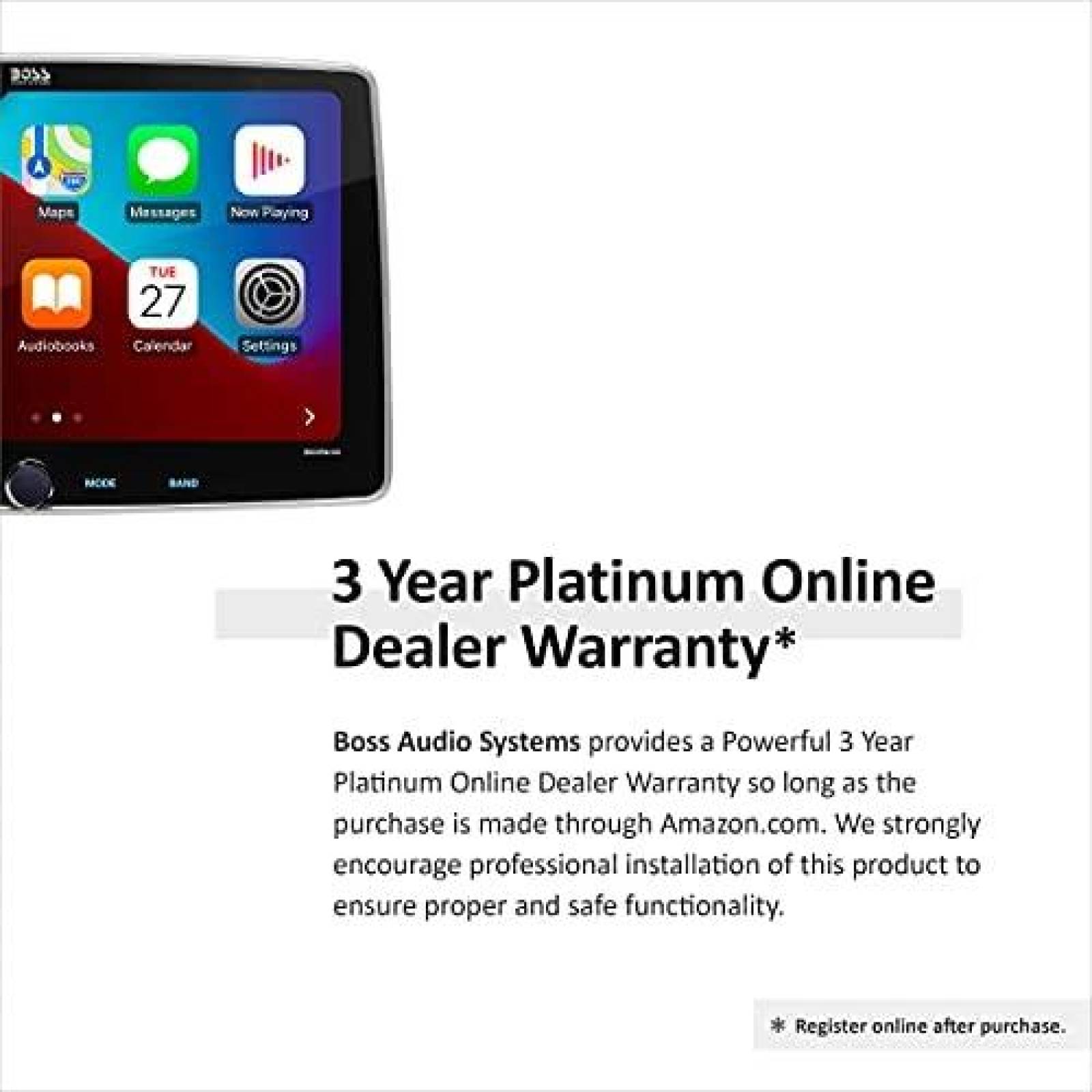 Reproductor de Multimedia BOSS Audio Systems Pantalla Tactil