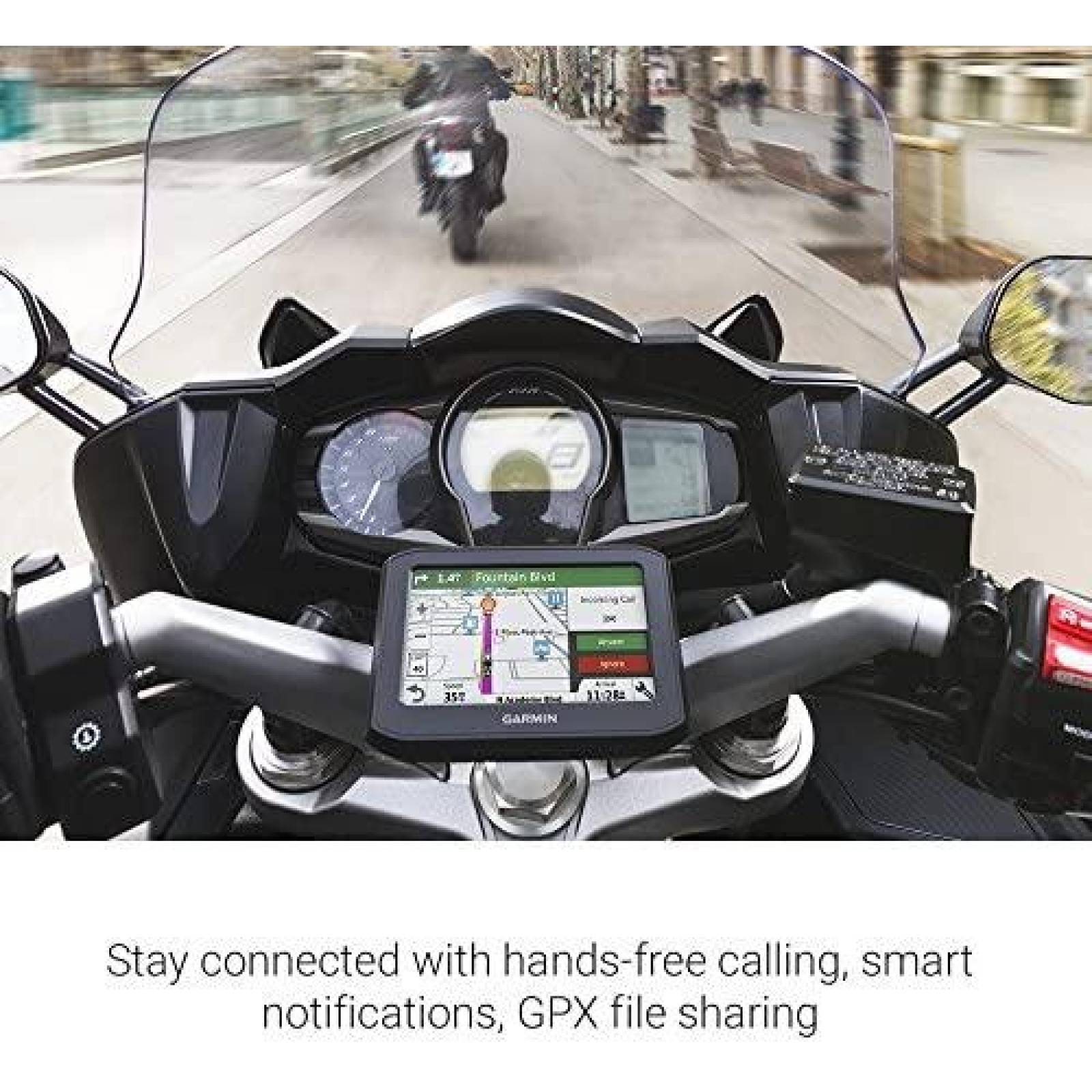 Unidad GPS de Navegacion Garmin zumo 396 4.3'' Tactil -Negro