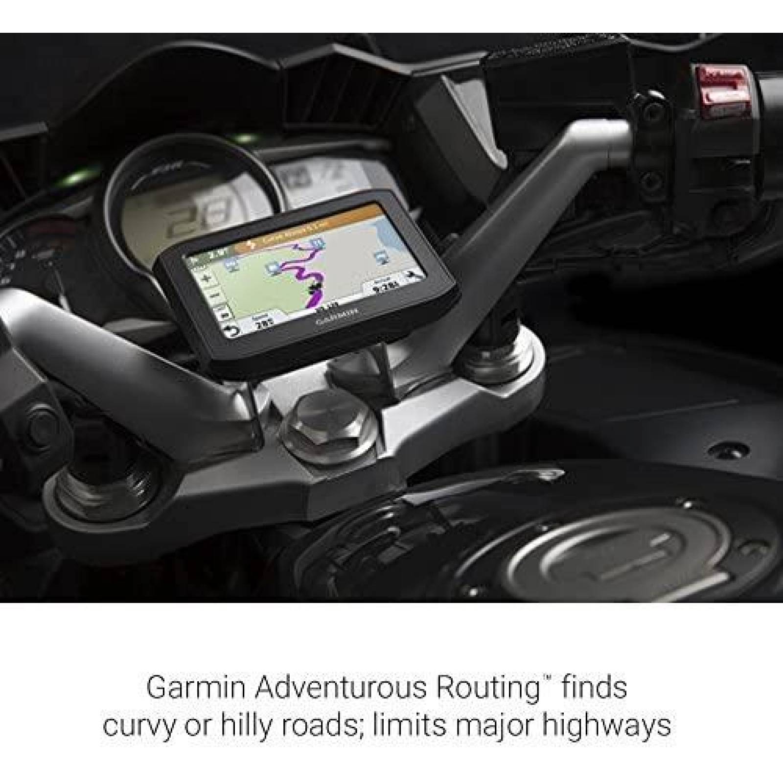 Unidad GPS de Navegacion Garmin zumo 396 4.3'' Tactil -Negro