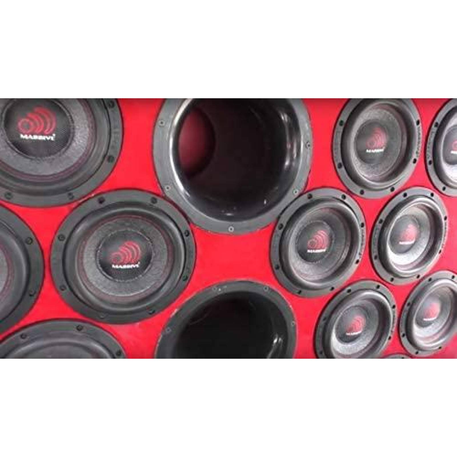 Subwoofer para Automovil Massive Audio SUMMO64XL 6.5''