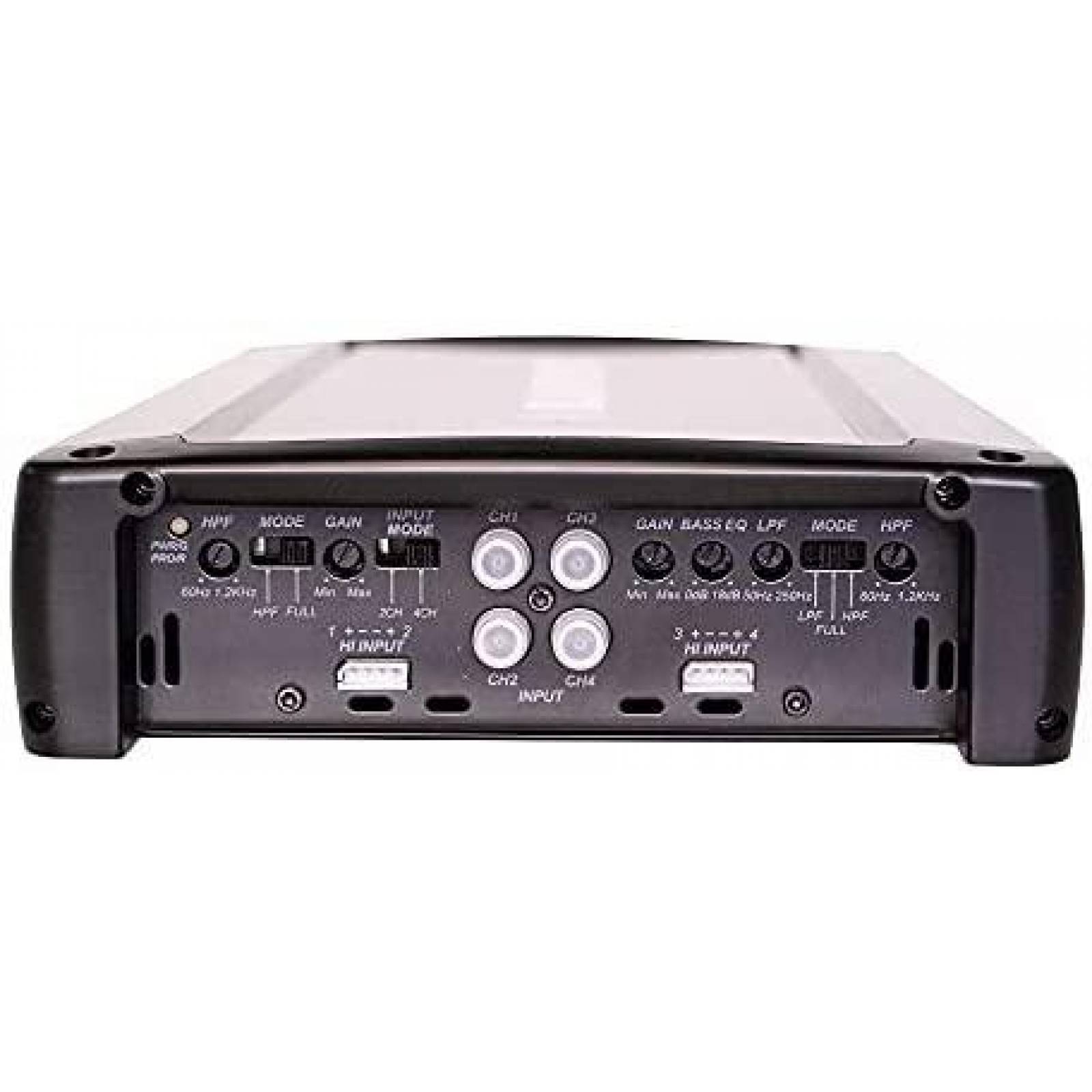 Amplificador Blaupunkt AMP1604 1600 Watts 4 Canales -Negro