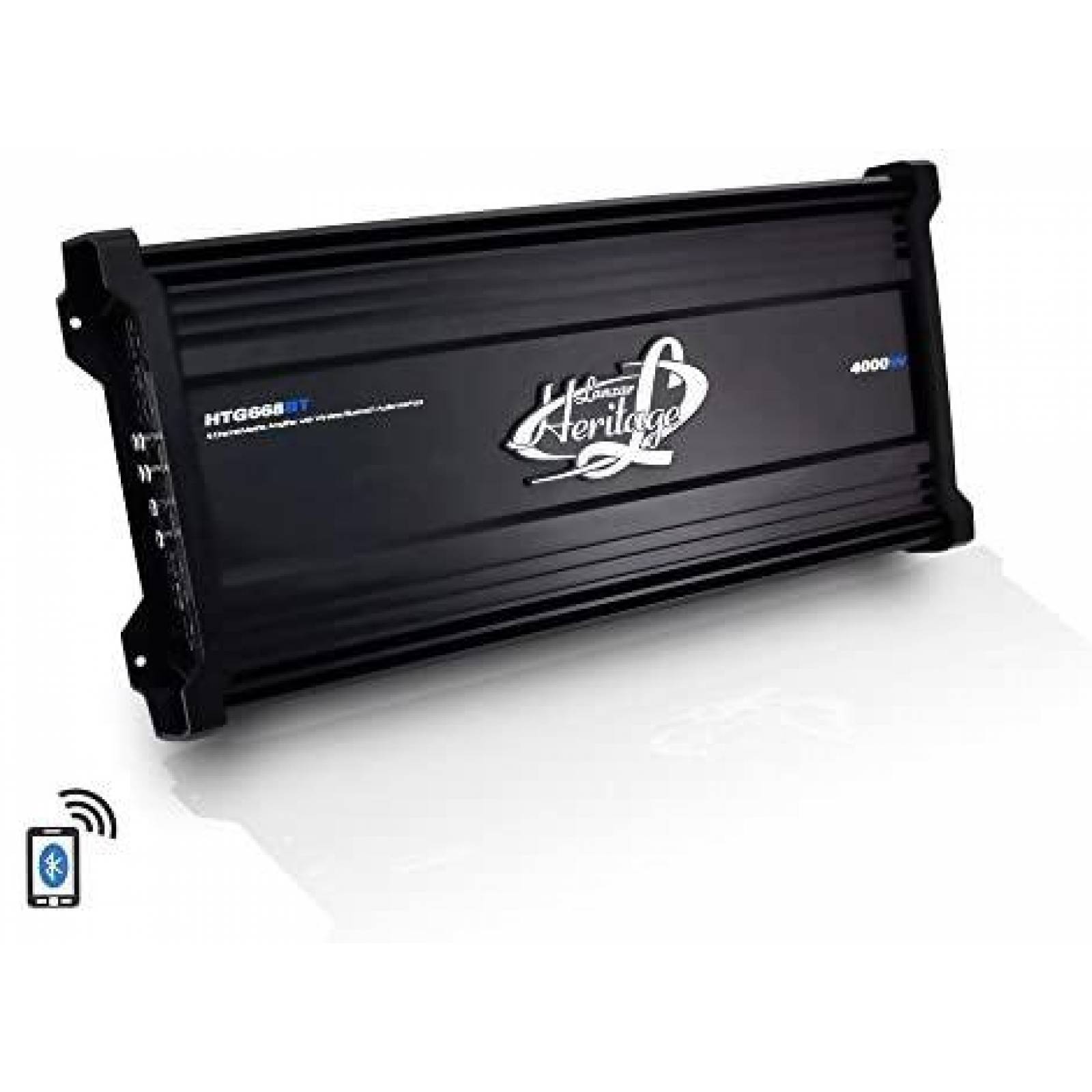 Amplificador para auto Lanzar 4000W 2 Ohm 6 canales