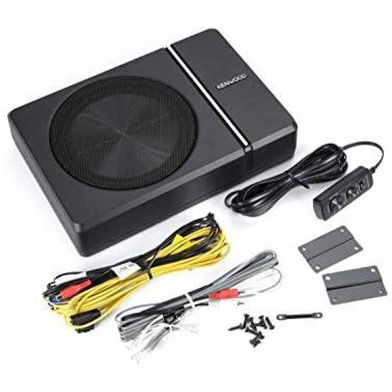 Subwoofer Kenwood KSC-PSW8 8'' 250W Control Remoto -Negro