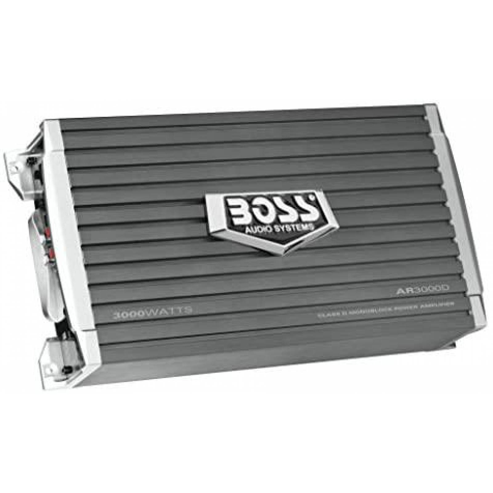 Amplificador Mono BOSS AR3000D 3000 Watts, 1 Ohm -Gris
