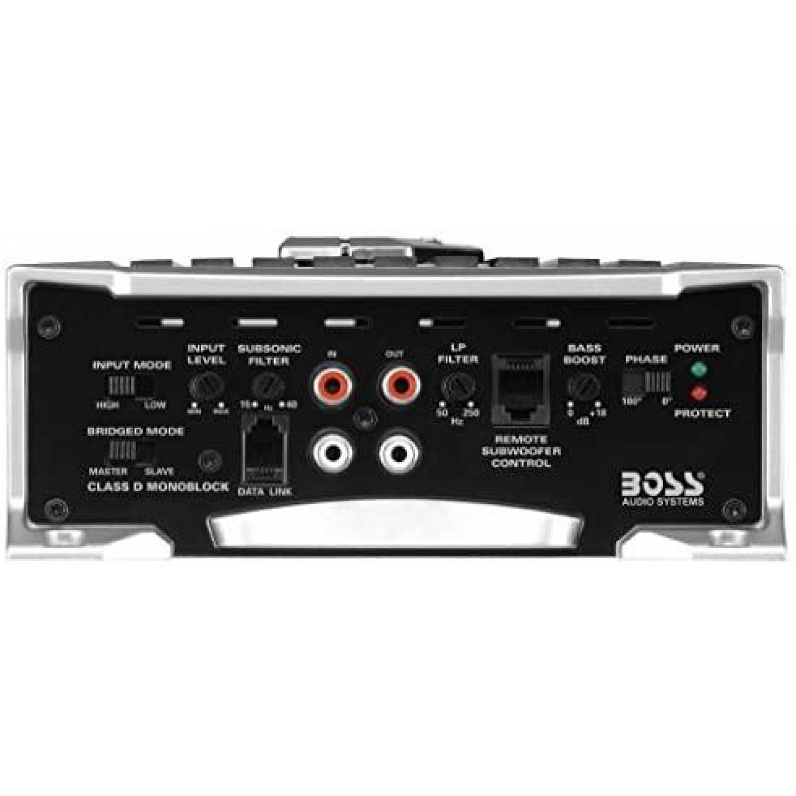 Amplificador Mono BOSS AR3000D 3000 Watts, 1 Ohm -Gris