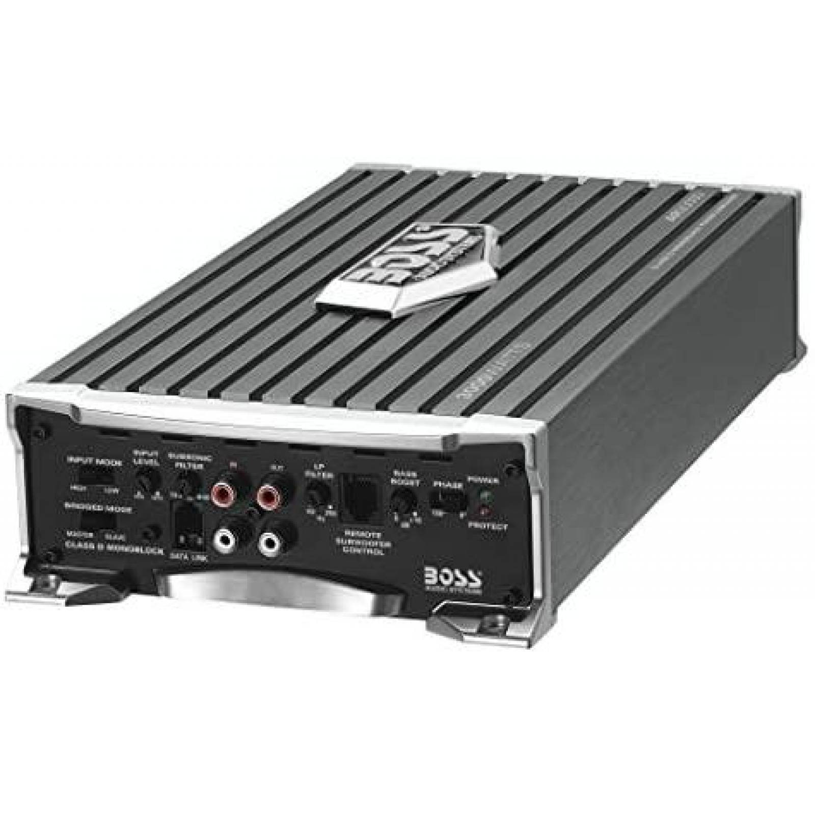 Amplificador Mono BOSS AR3000D 3000 Watts, 1 Ohm -Gris