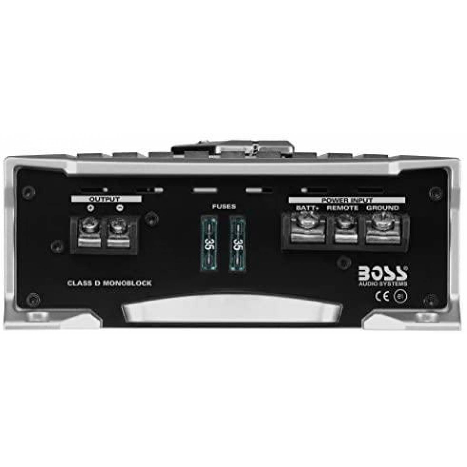 Amplificador Mono BOSS AR3000D 3000 Watts, 1 Ohm -Gris
