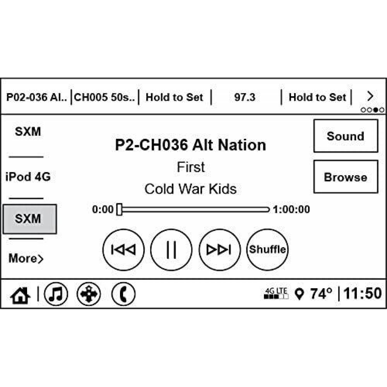 Radio Satelital VAIS Technlogy GSR-GM03 USB FM -Gris