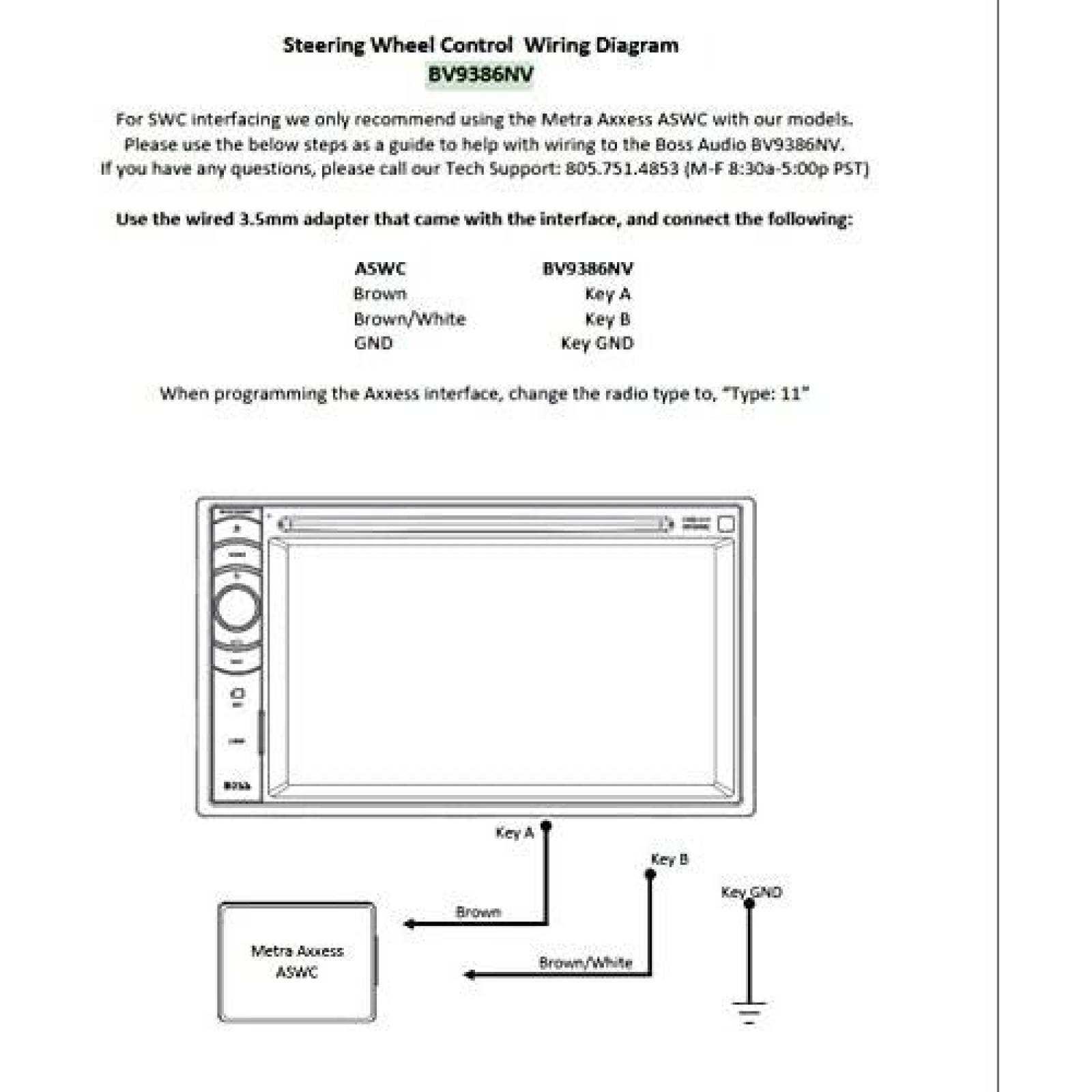 Estereo para Auto BOSS Audio Systems BV9364B 6.2'' LCD
