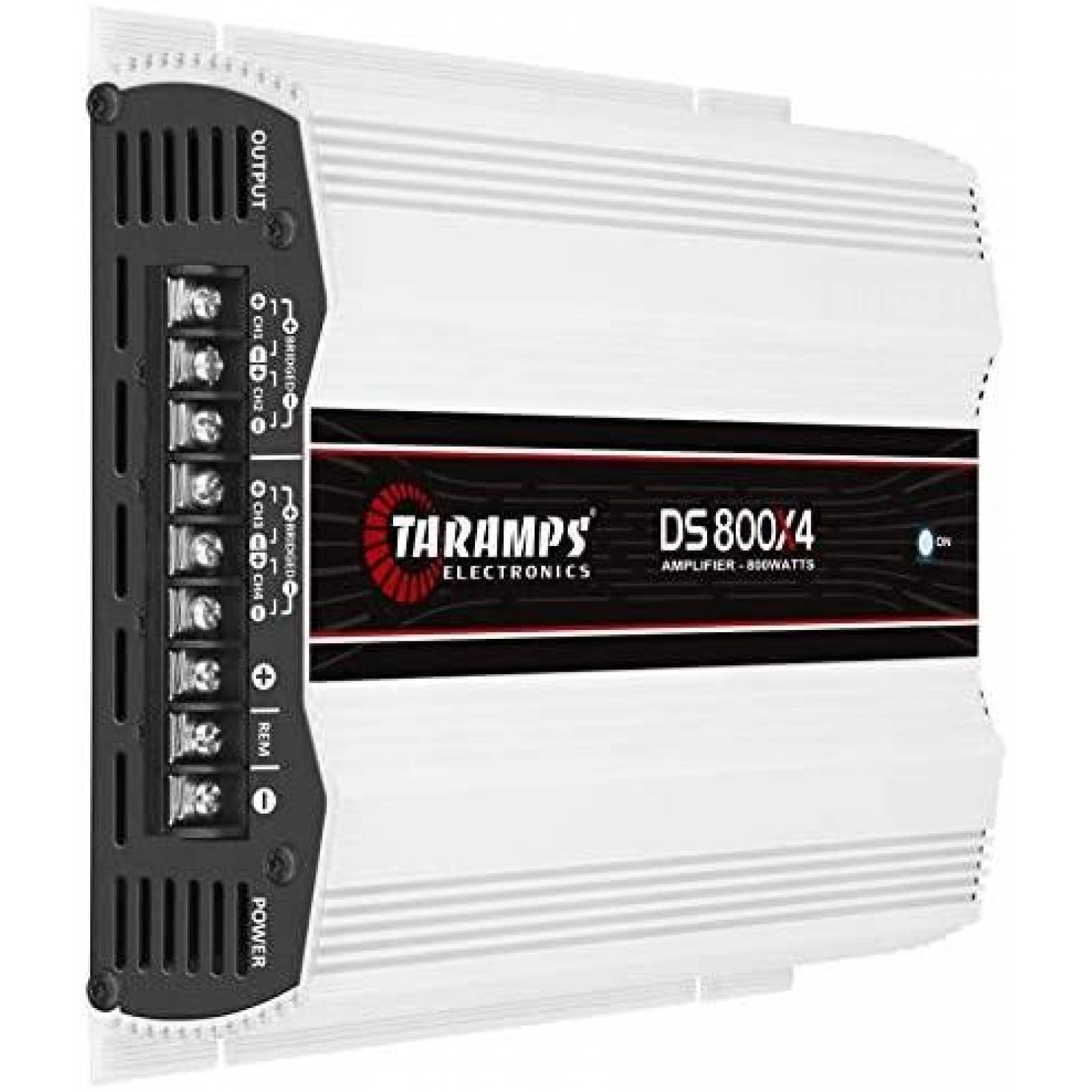 Amplificador Taramp's DS 800x4 1 Ohm 4-CH 800 Watts -Negro