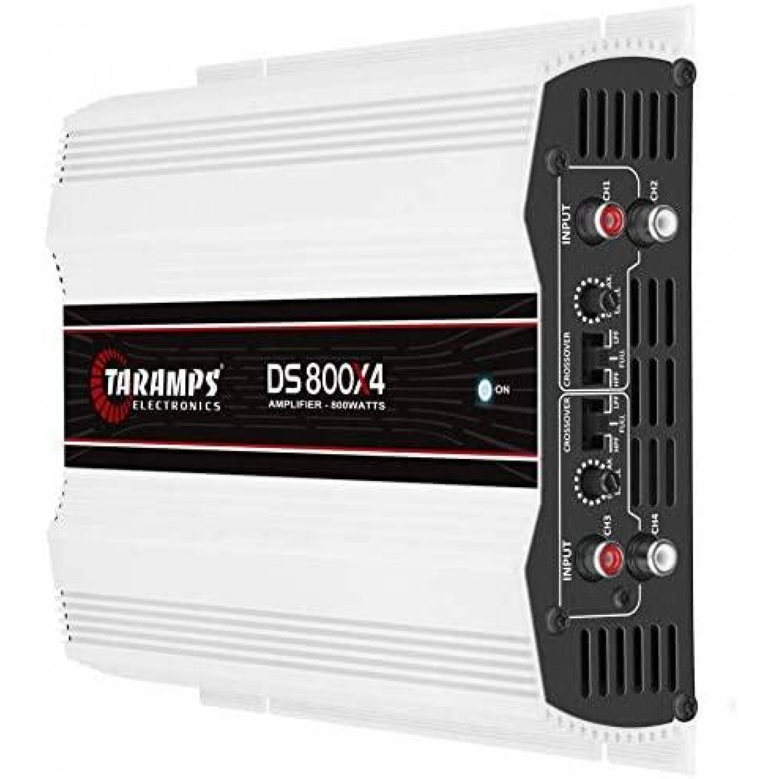 Amplificador Taramp's DS 800x4 1 Ohm 4-CH 800 Watts -Negro
