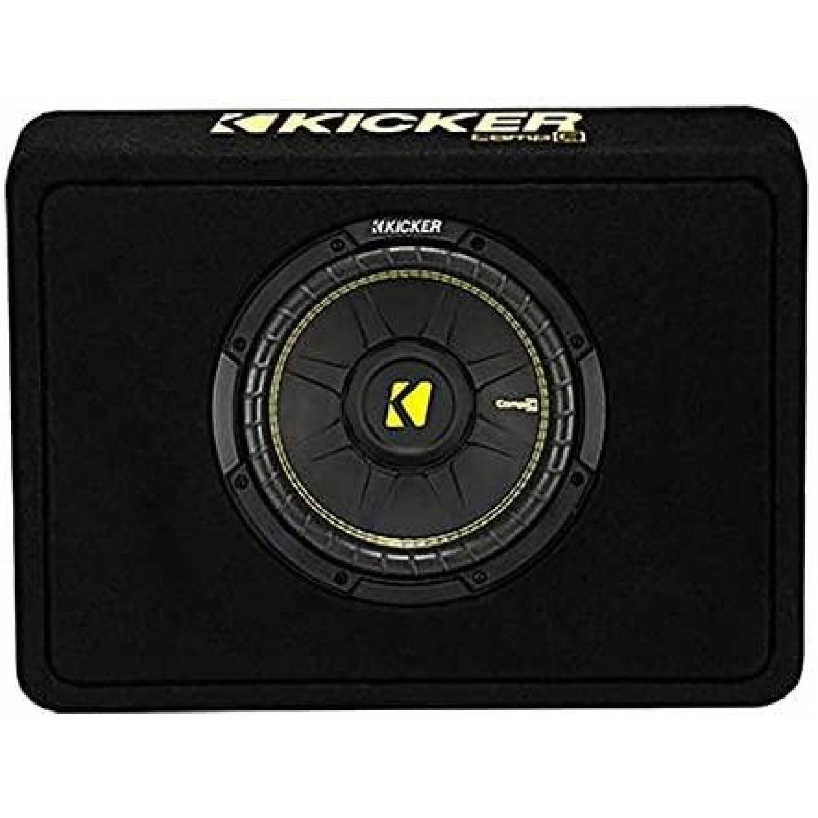 Bocina de Subwoofer Kicker 44TCWC104 10'' 600W 4 Ohm -Negro