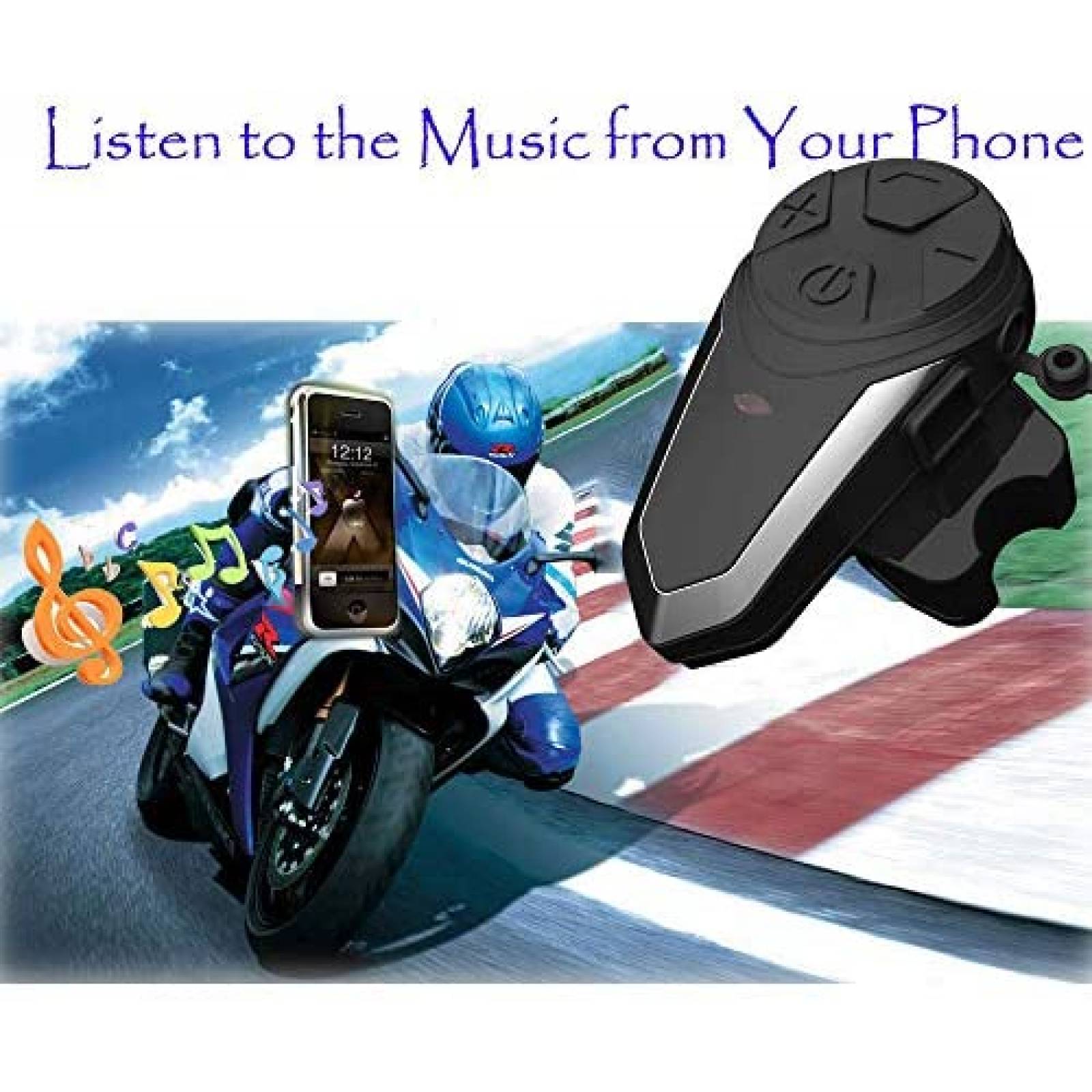 Sistema de comunicacion Generico BTS3 Impermeable -Negro