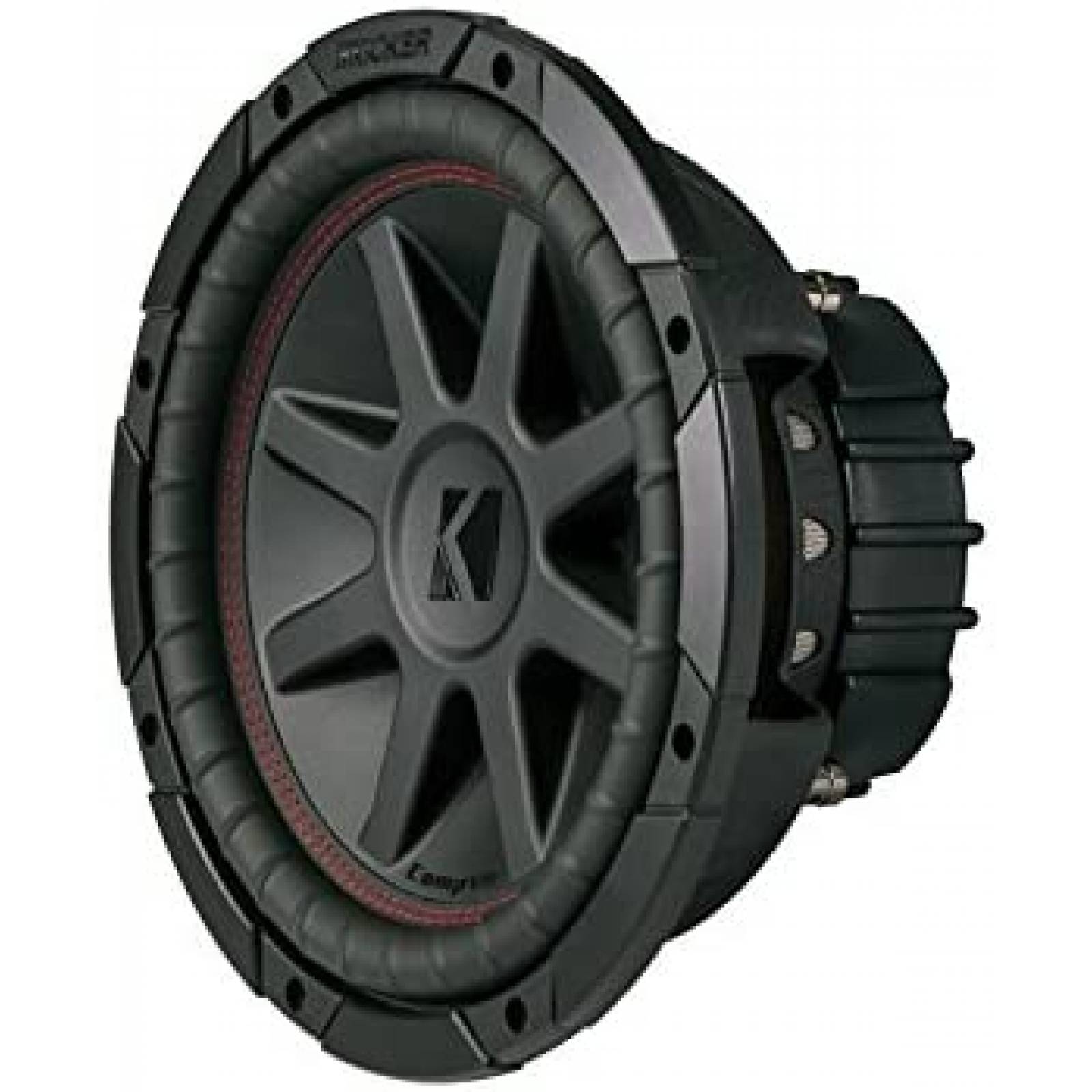 Bocina Kicker CVR104 10'' 350W 4 Ohm Subwoofer -Negro